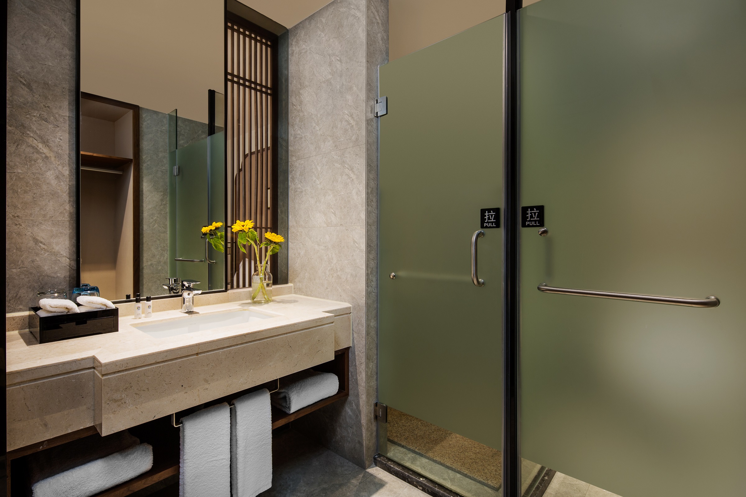 Guest room at the Ramada Encore by Wyndham Zhangpu in Zhangzhou, Other than US/Canada