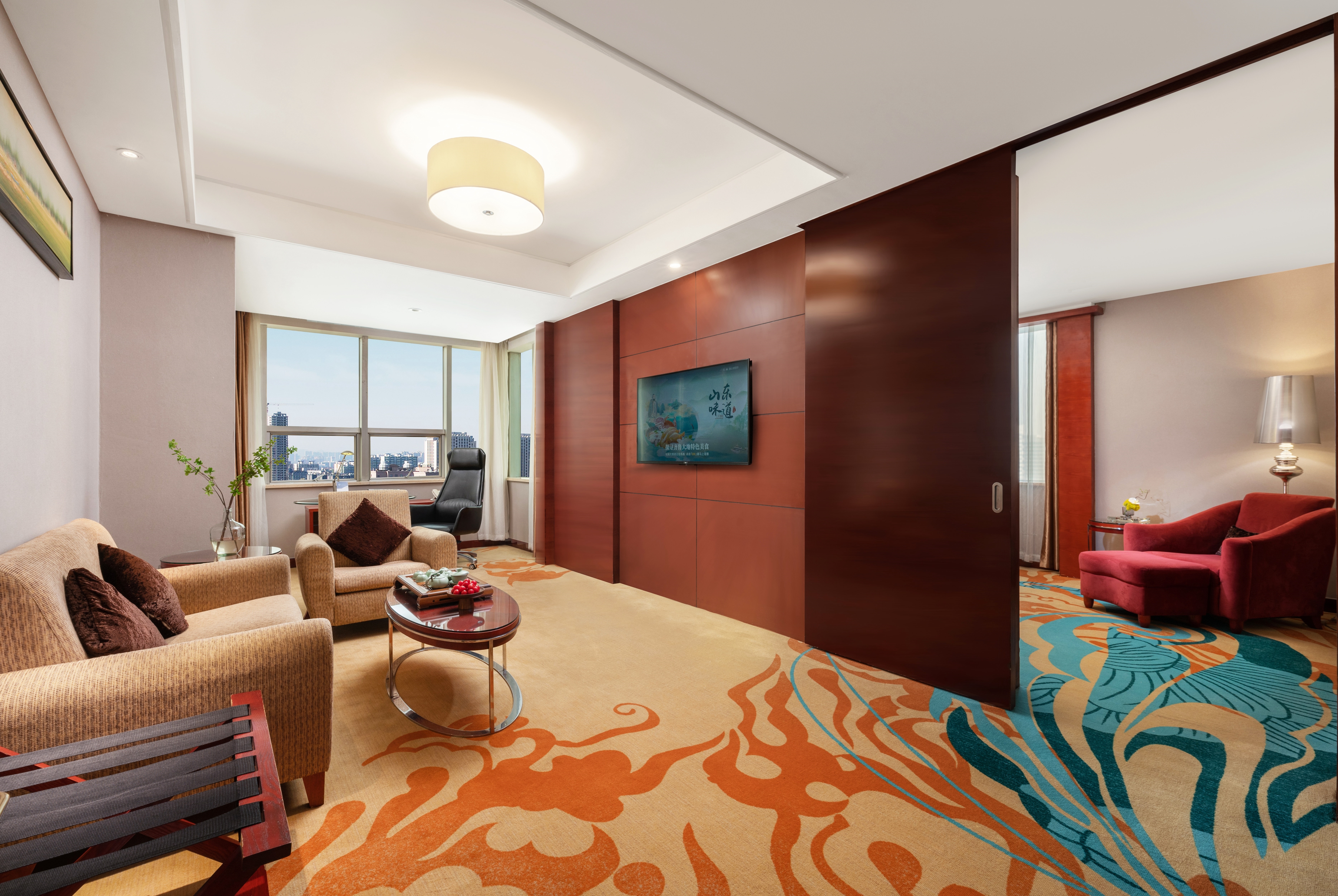 Guest room at the Ramada by Wyndham Zibo in Zibo, Other than US/Canada