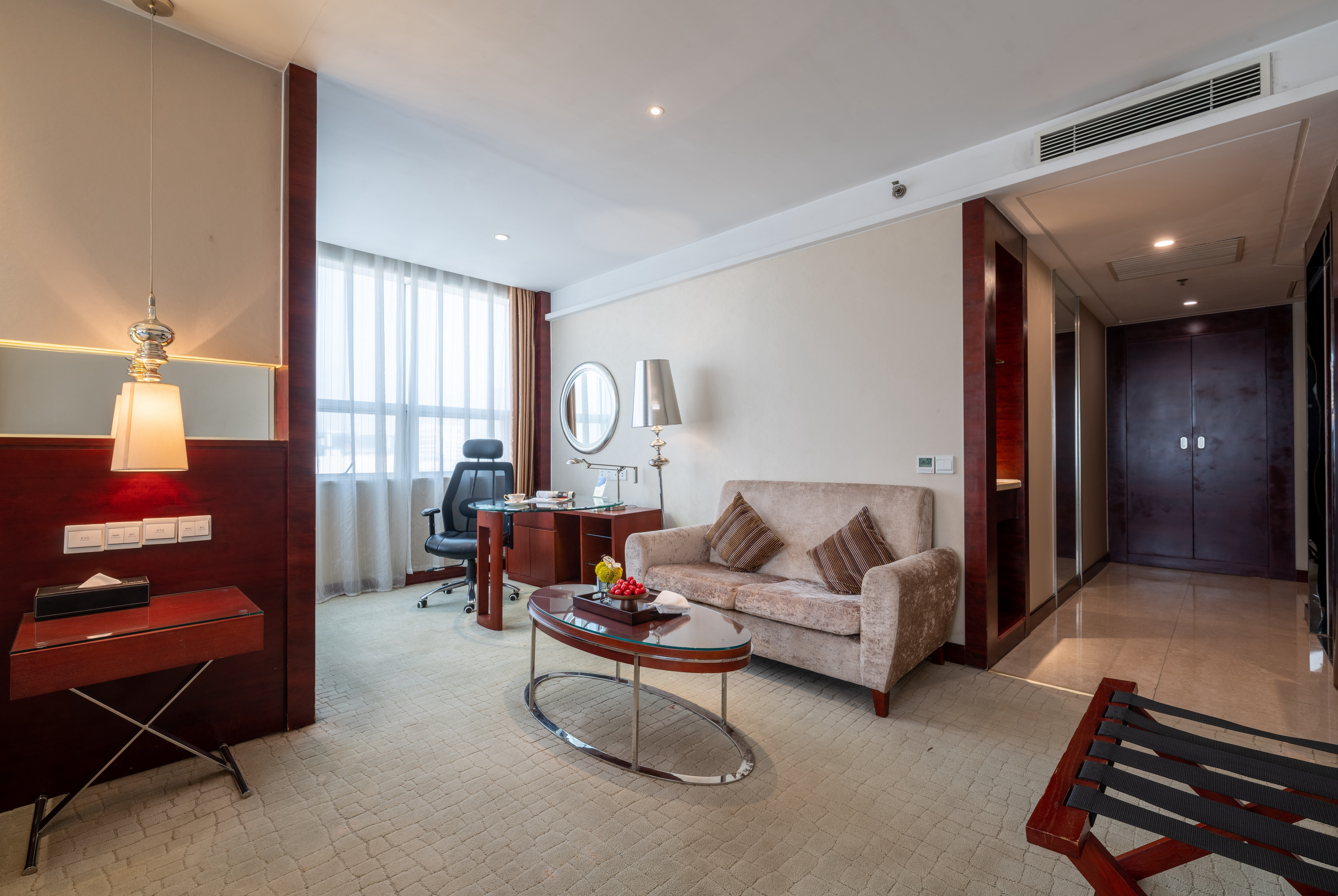 Guest room at the Ramada by Wyndham Zibo in Zibo, Other than US/Canada