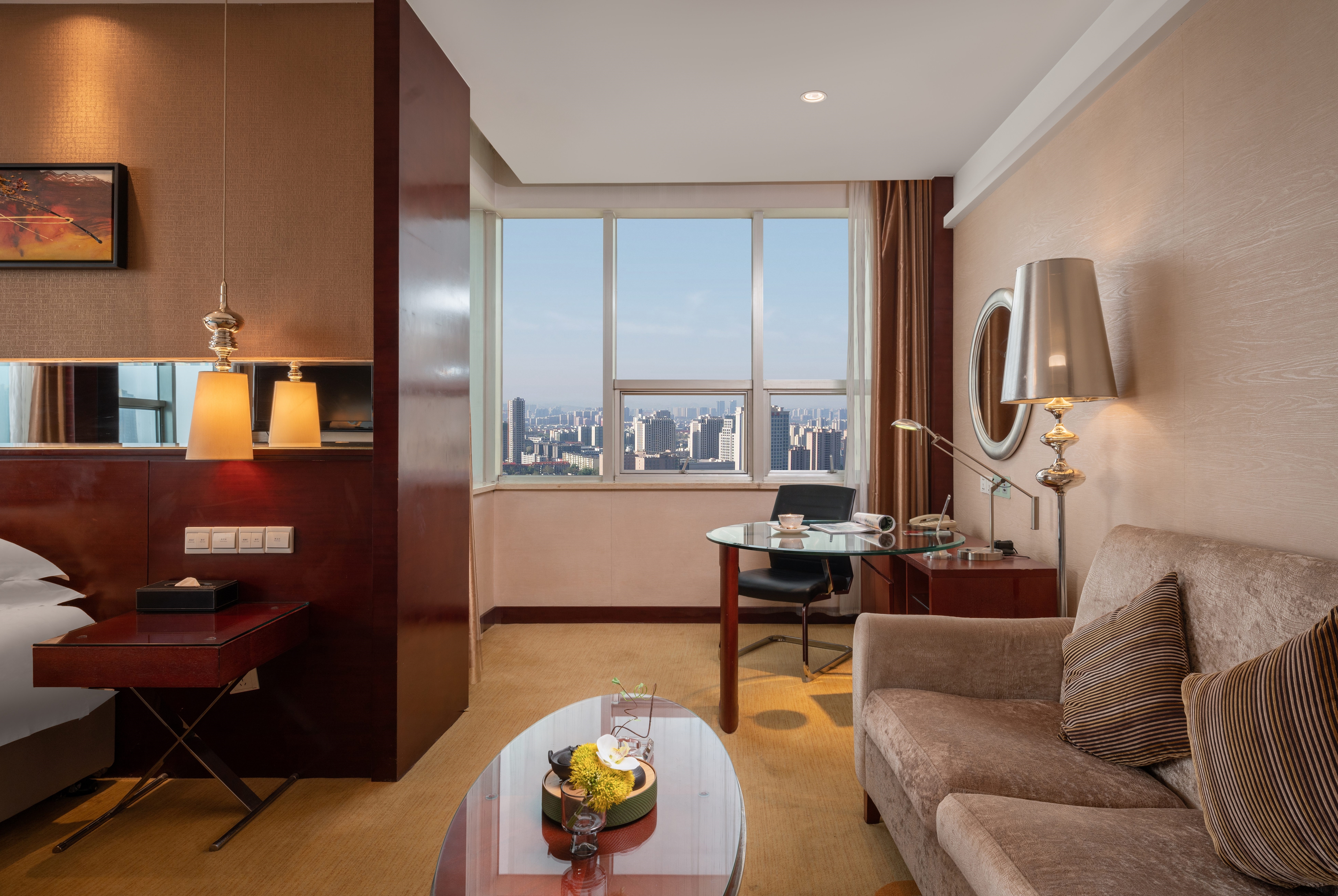 Guest room at the Ramada by Wyndham Zibo in Zibo, Other than US/Canada