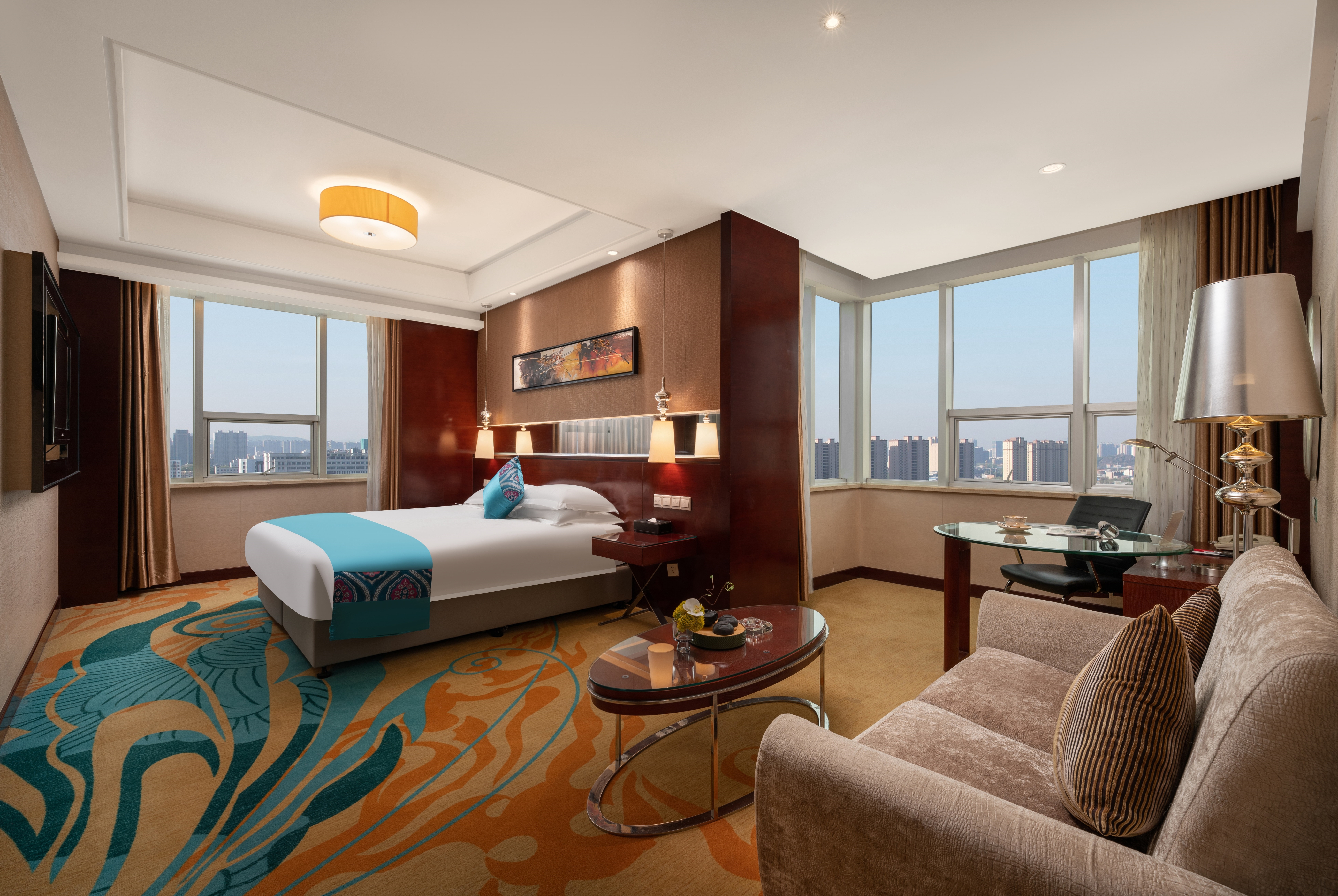 Guest room at the Ramada by Wyndham Zibo in Zibo, Other than US/Canada