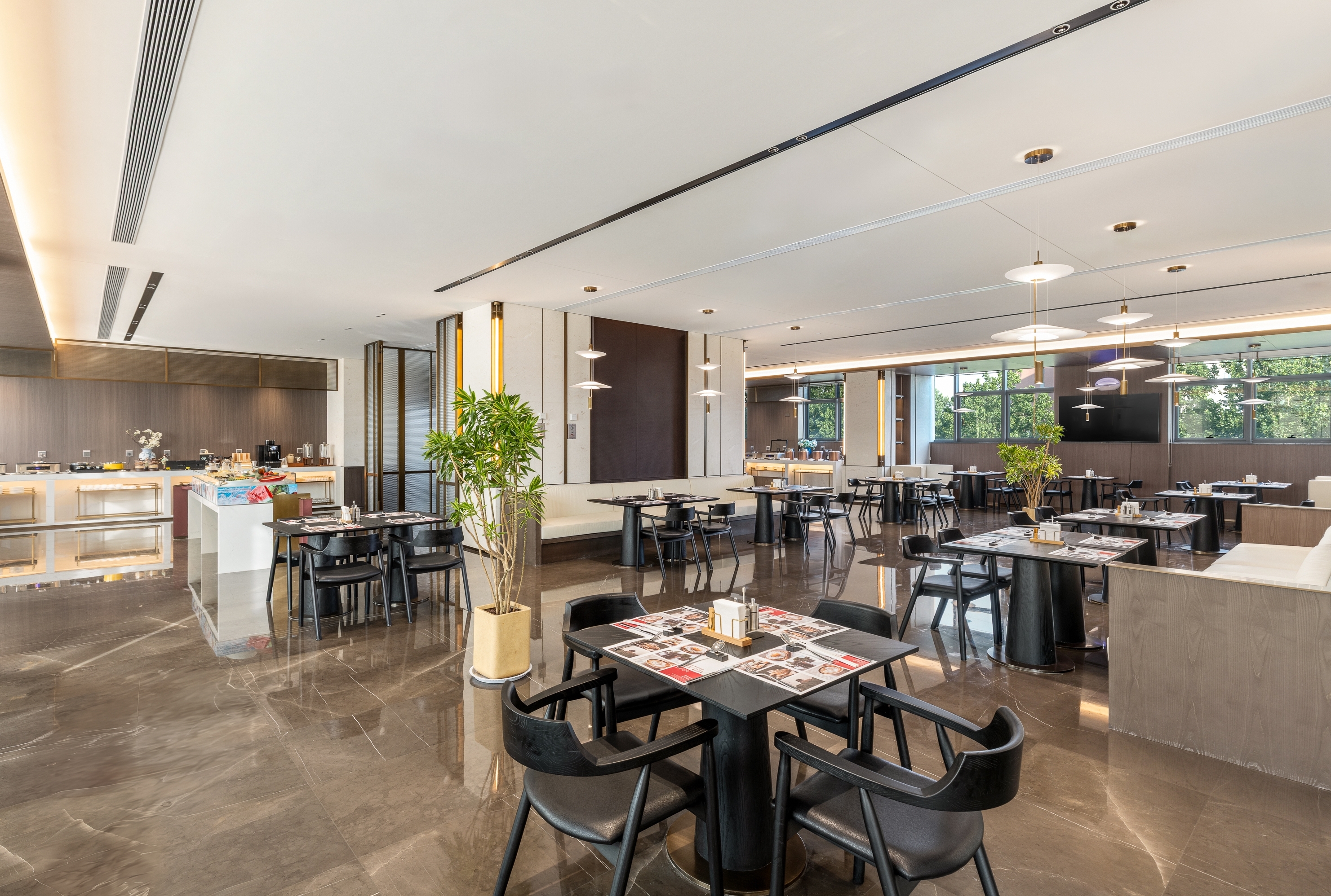 Ramada by Wyndham Zibo Zichuan restaurant in Zibo, Other than US/Canada