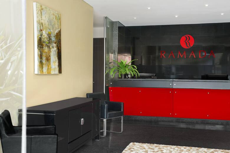 Ramada Bogota Parque 93 hotel lobby in Bogota, Other than US/Canada
