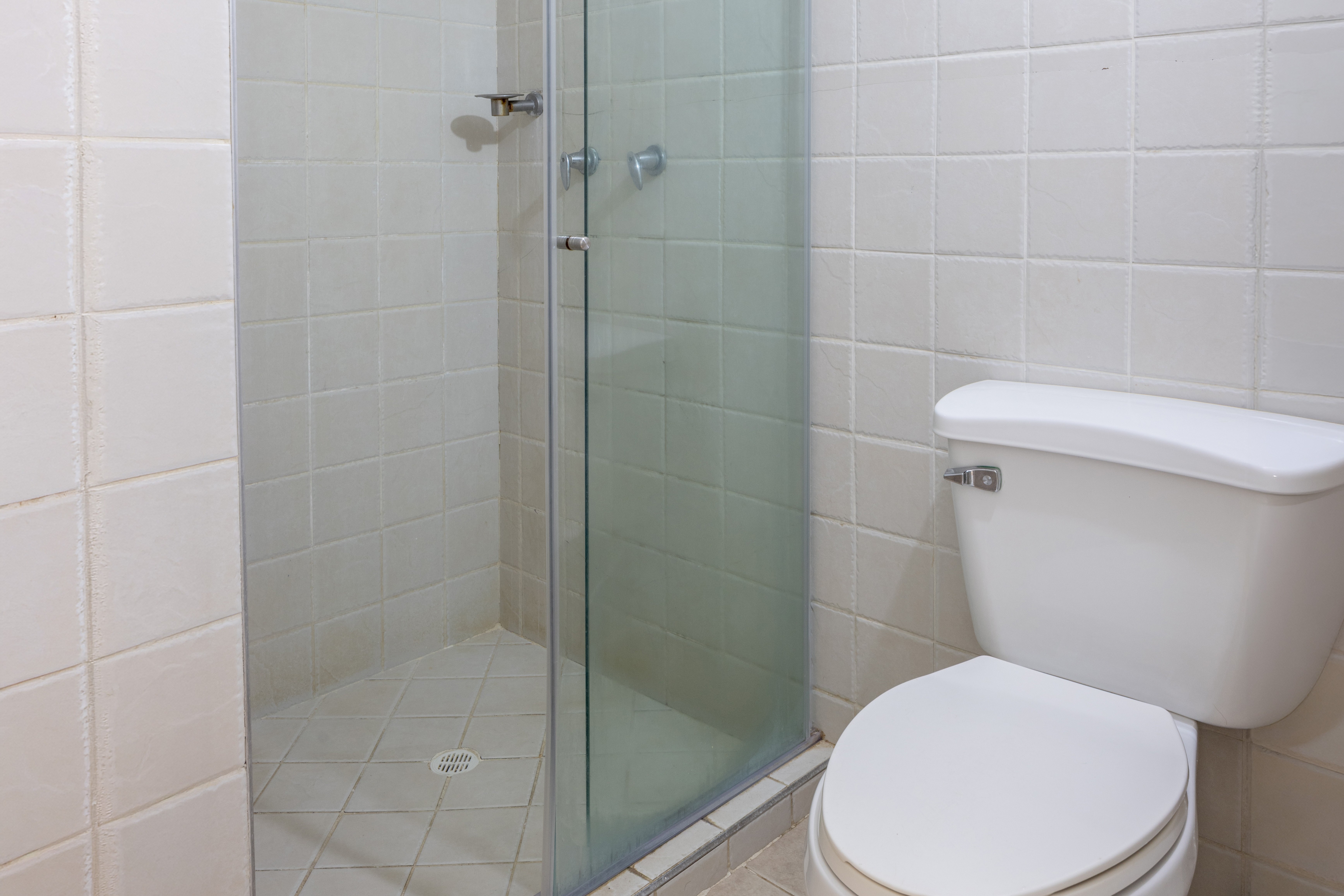 Guest room bath at the Decameron Los Delfines, A Ramada All Inclusive in San Andres, Other than US/Canada