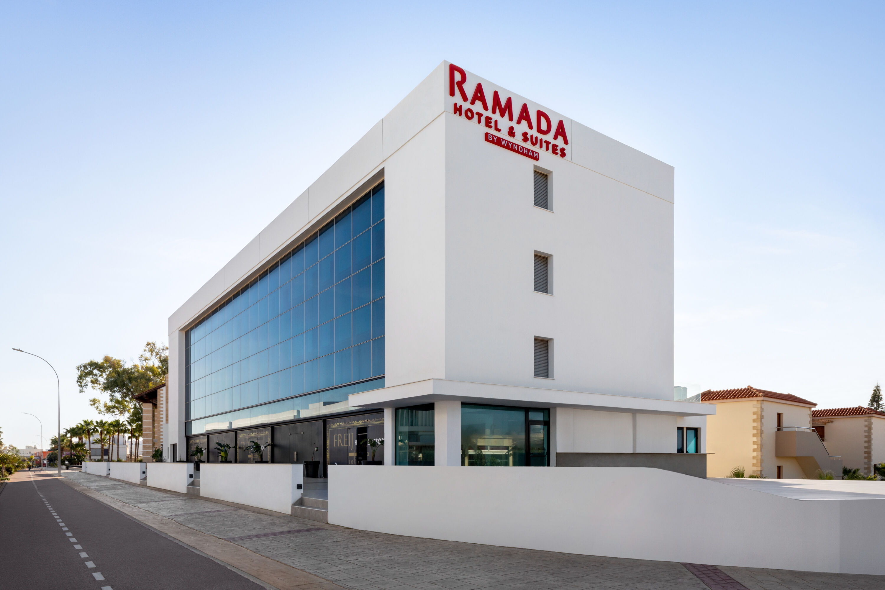 Exterior of Ramada Hotel & Suites by Wyndham Ayia Napa hotel in Famagusta, Other than US/Canada