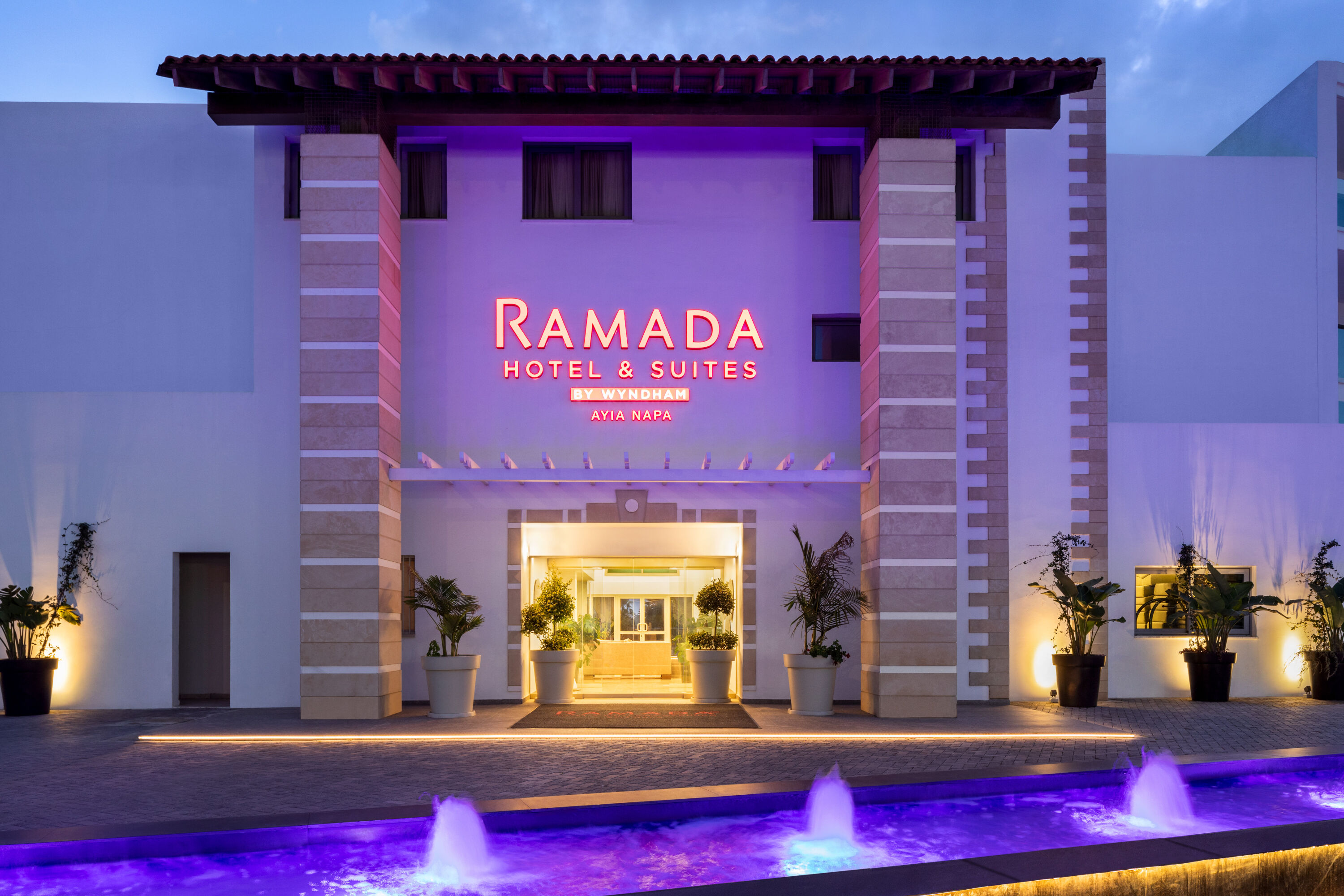 Exterior of Ramada Hotel & Suites by Wyndham Ayia Napa hotel in Famagusta, Other than US/Canada