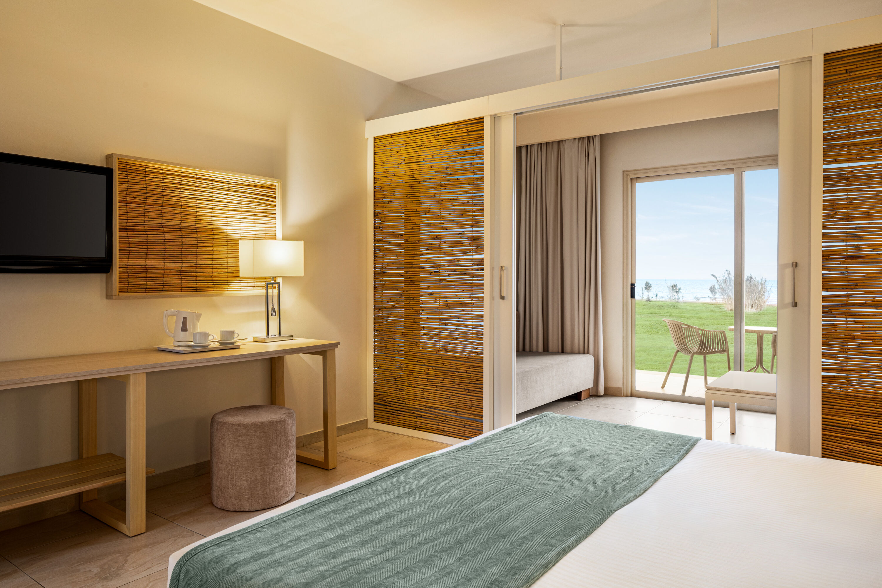 Guest room at the Ramada Hotel & Suites by Wyndham Ayia Napa in Famagusta, Other than US/Canada