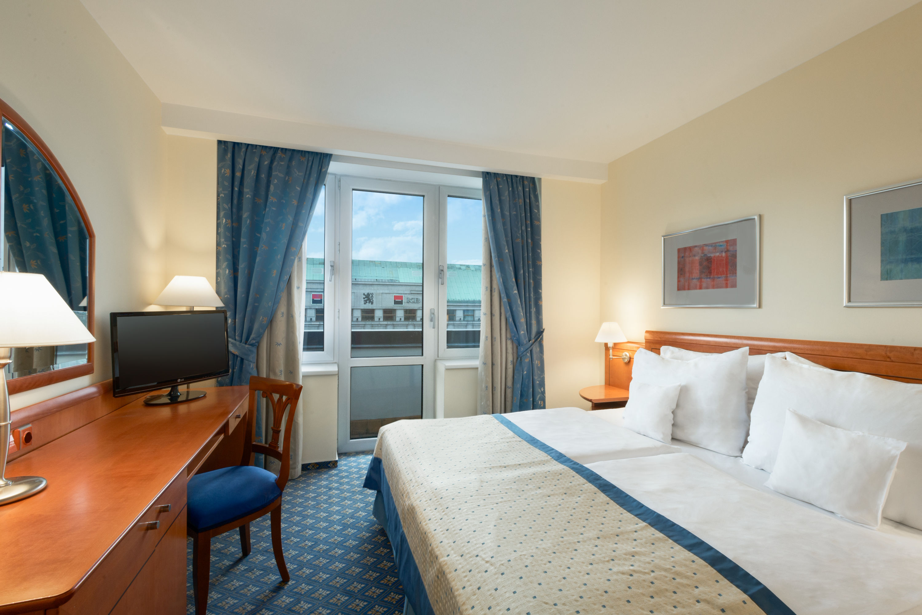 Guest room at the Ramada by Wyndham Prague City Centre in Prague, Other than US/Canada