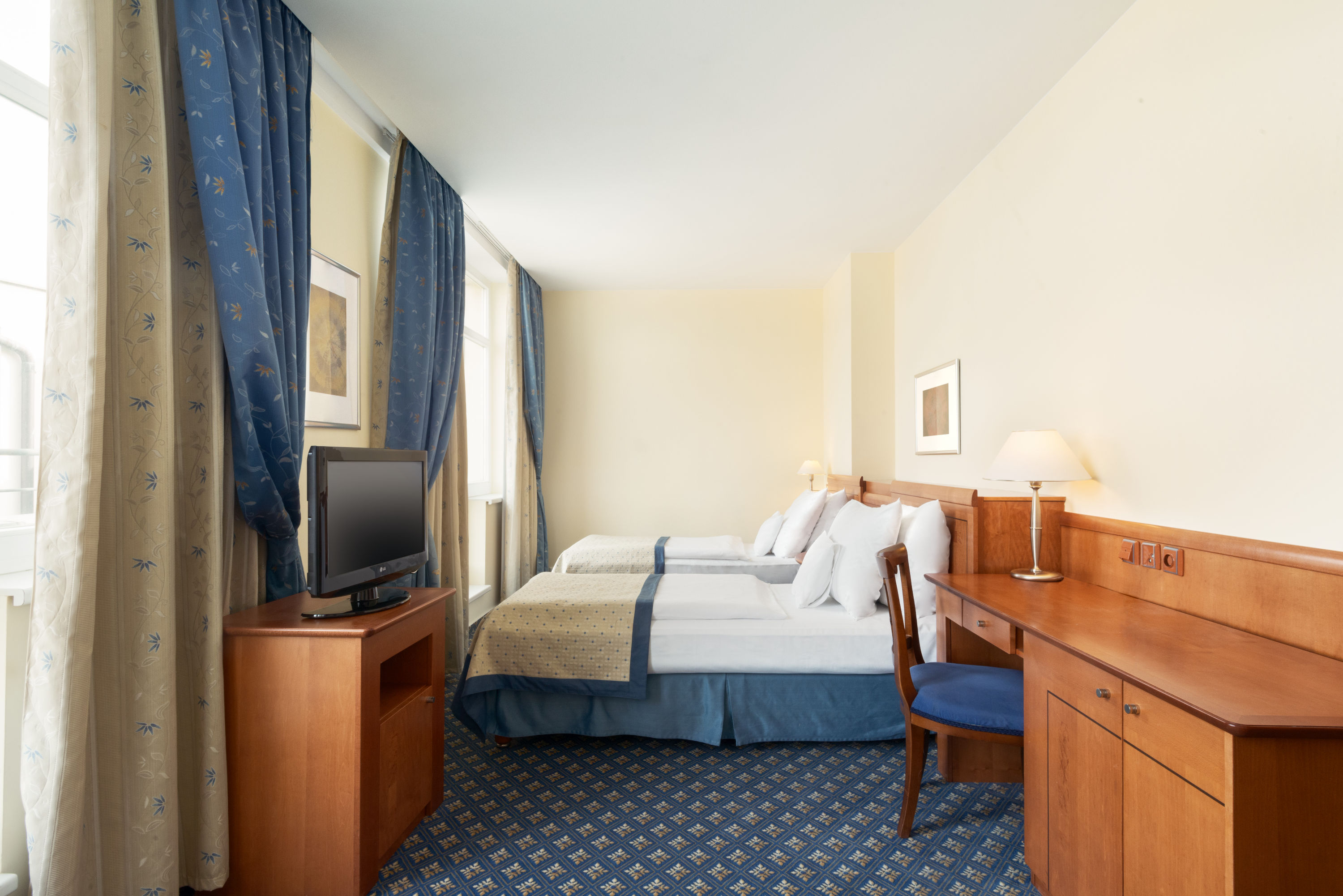 Guest room at the Ramada by Wyndham Prague City Centre in Prague, Other than US/Canada