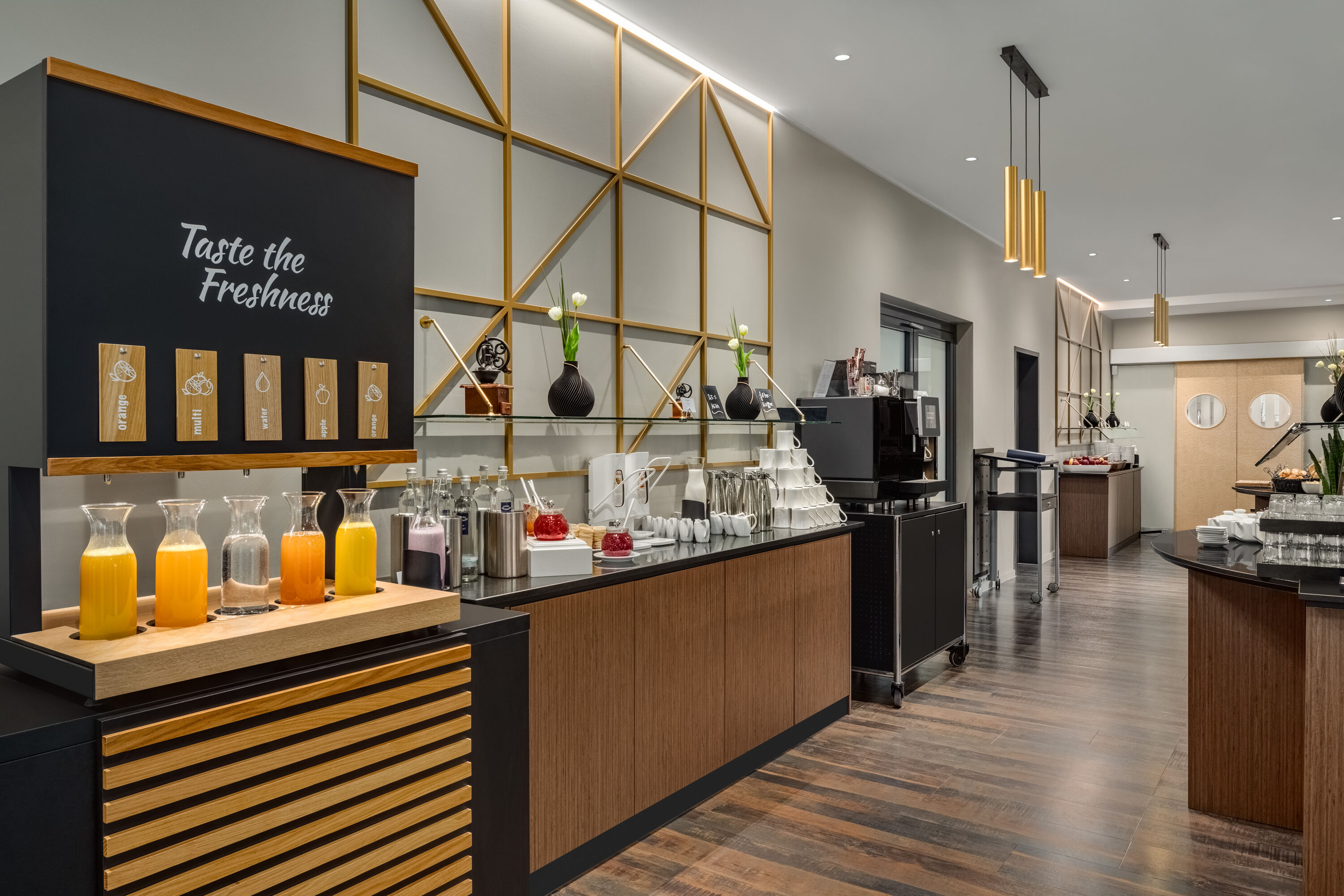 Ramada by Wyndham Essen restaurant buffet in Essen, Other than US/Canada