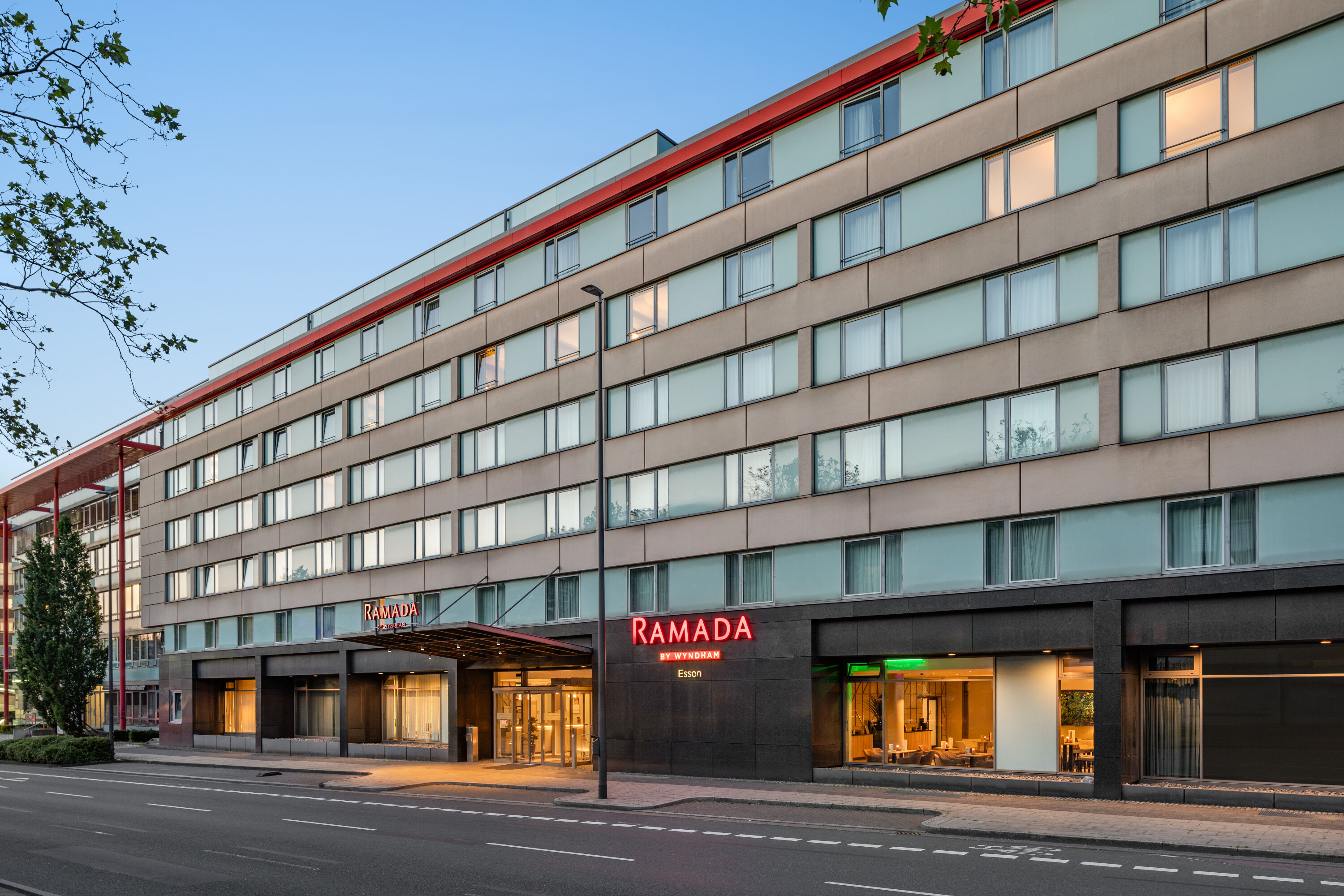 Exterior of Ramada by Wyndham Essen hotel in Essen, Other than US/Canada