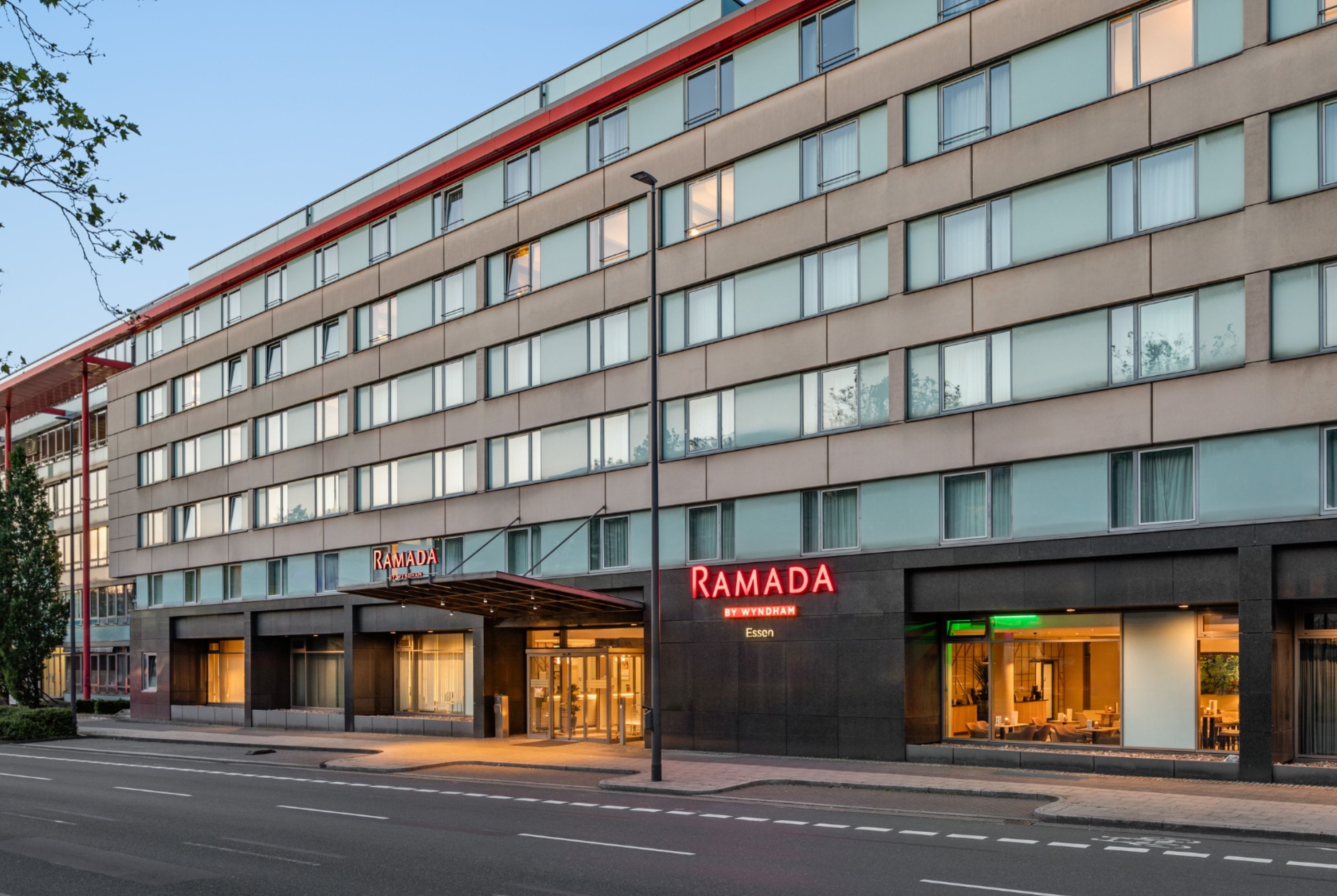 Exterior of Ramada by Wyndham Essen hotel in Essen, Other than US/Canada