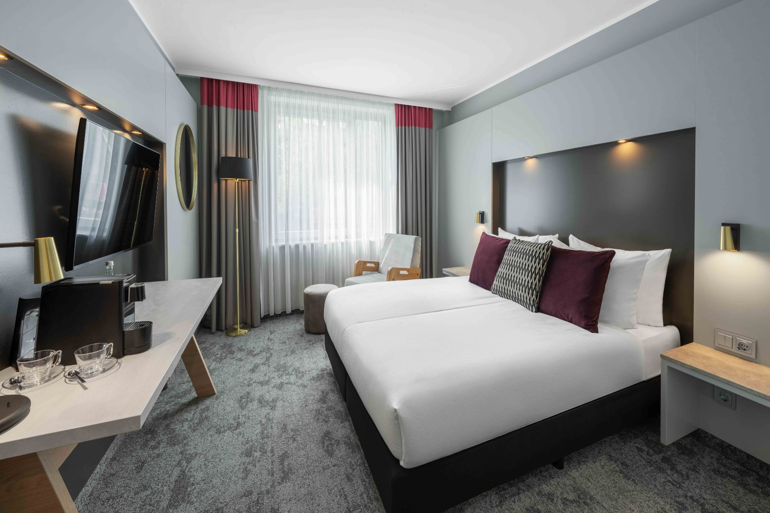 Guest room at the Ramada by Wyndham Essen in Essen, Other than US/Canada