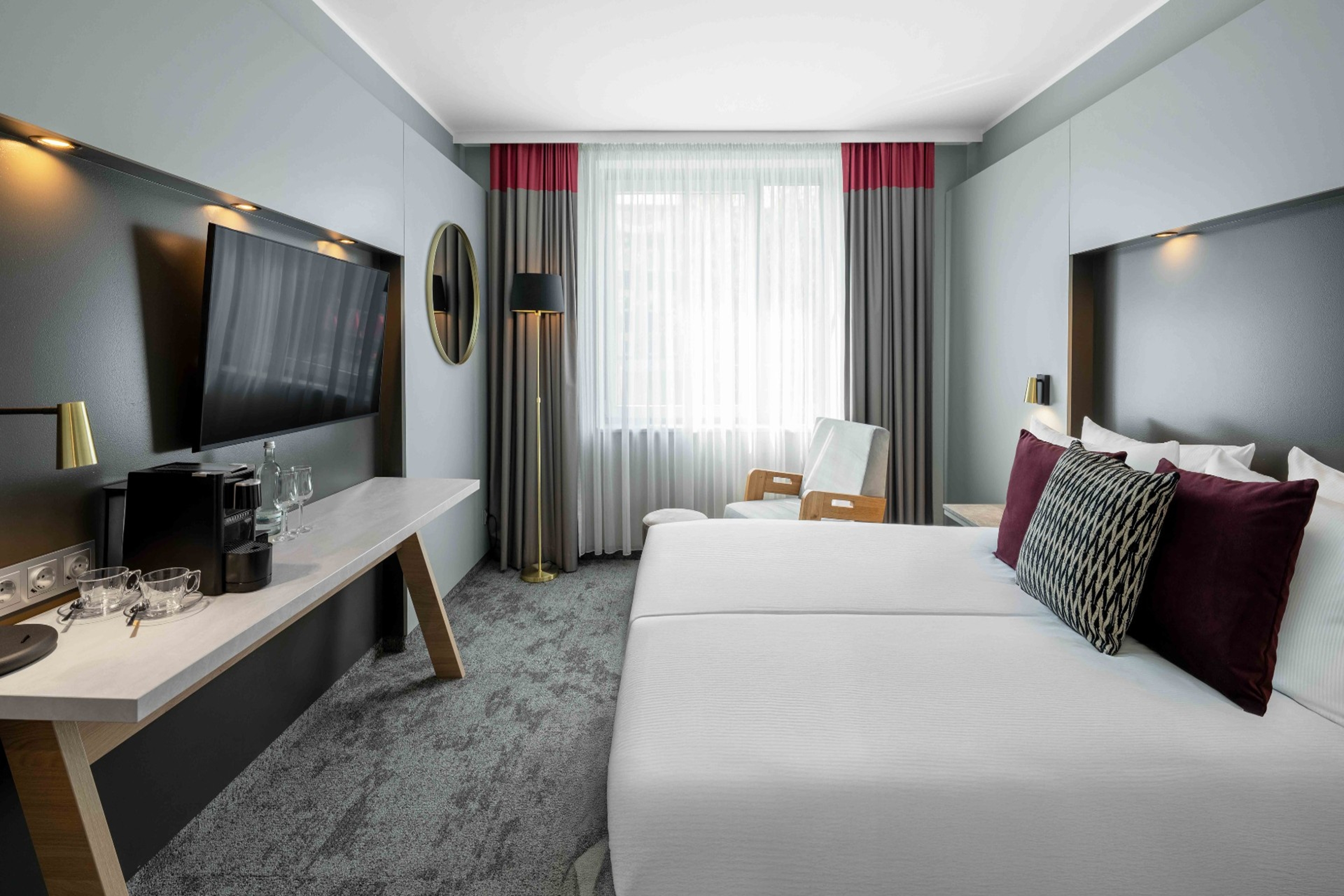 Guest room at the Ramada by Wyndham Essen in Essen, Other than US/Canada