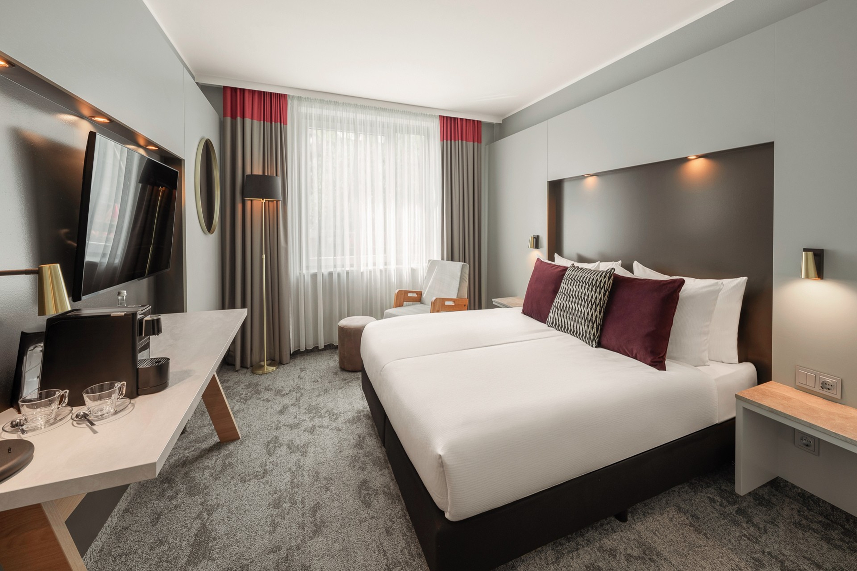 Guest room at the Ramada by Wyndham Essen in Essen, Other than US/Canada