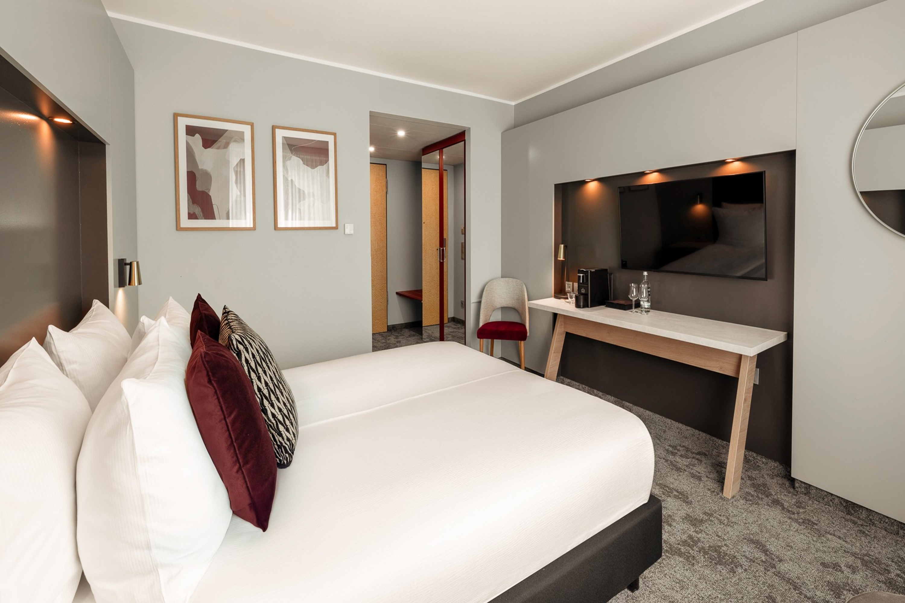 Guest room at the Ramada by Wyndham Essen in Essen, Other than US/Canada