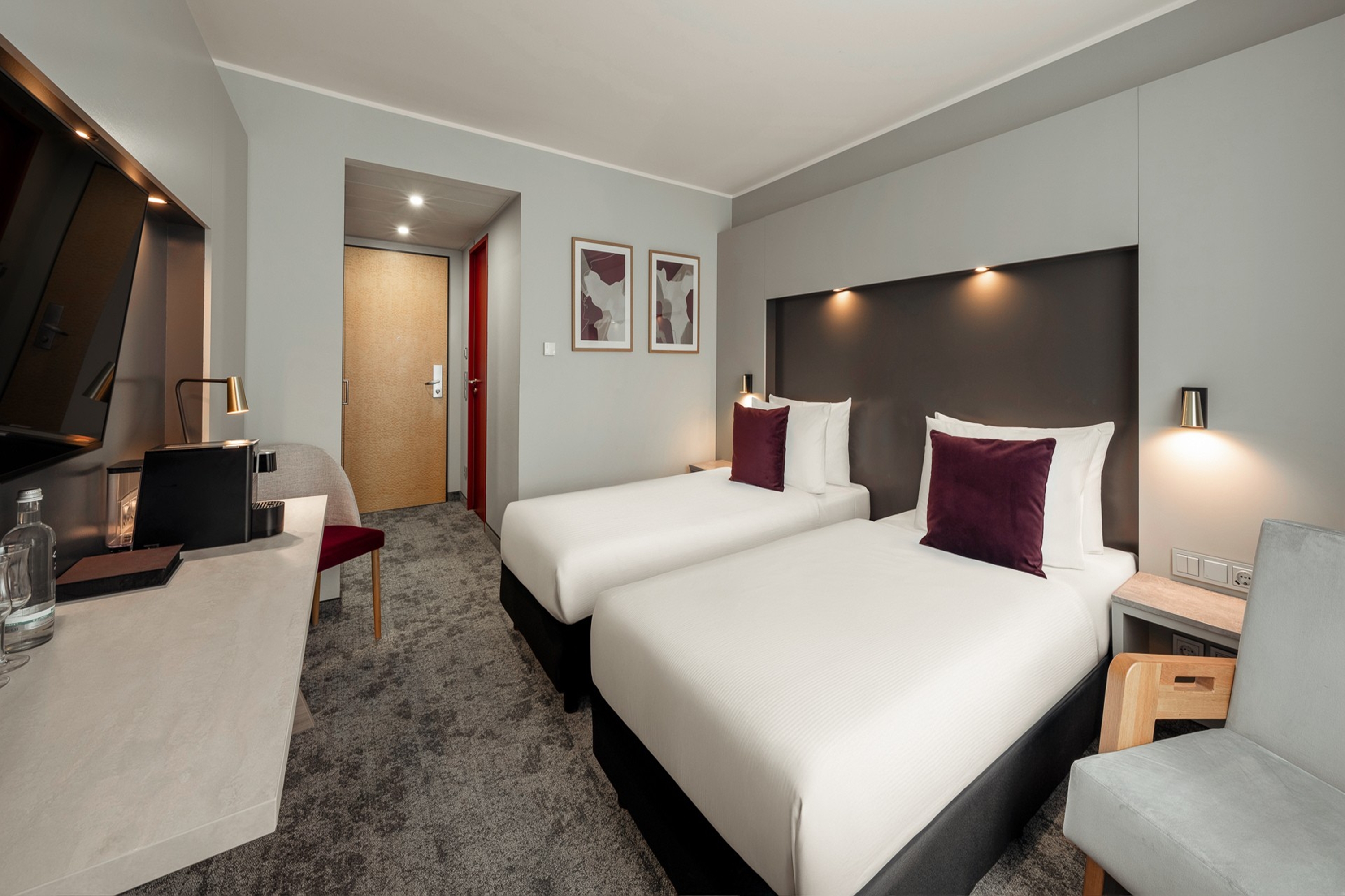 Guest room at the Ramada by Wyndham Essen in Essen, Other than US/Canada