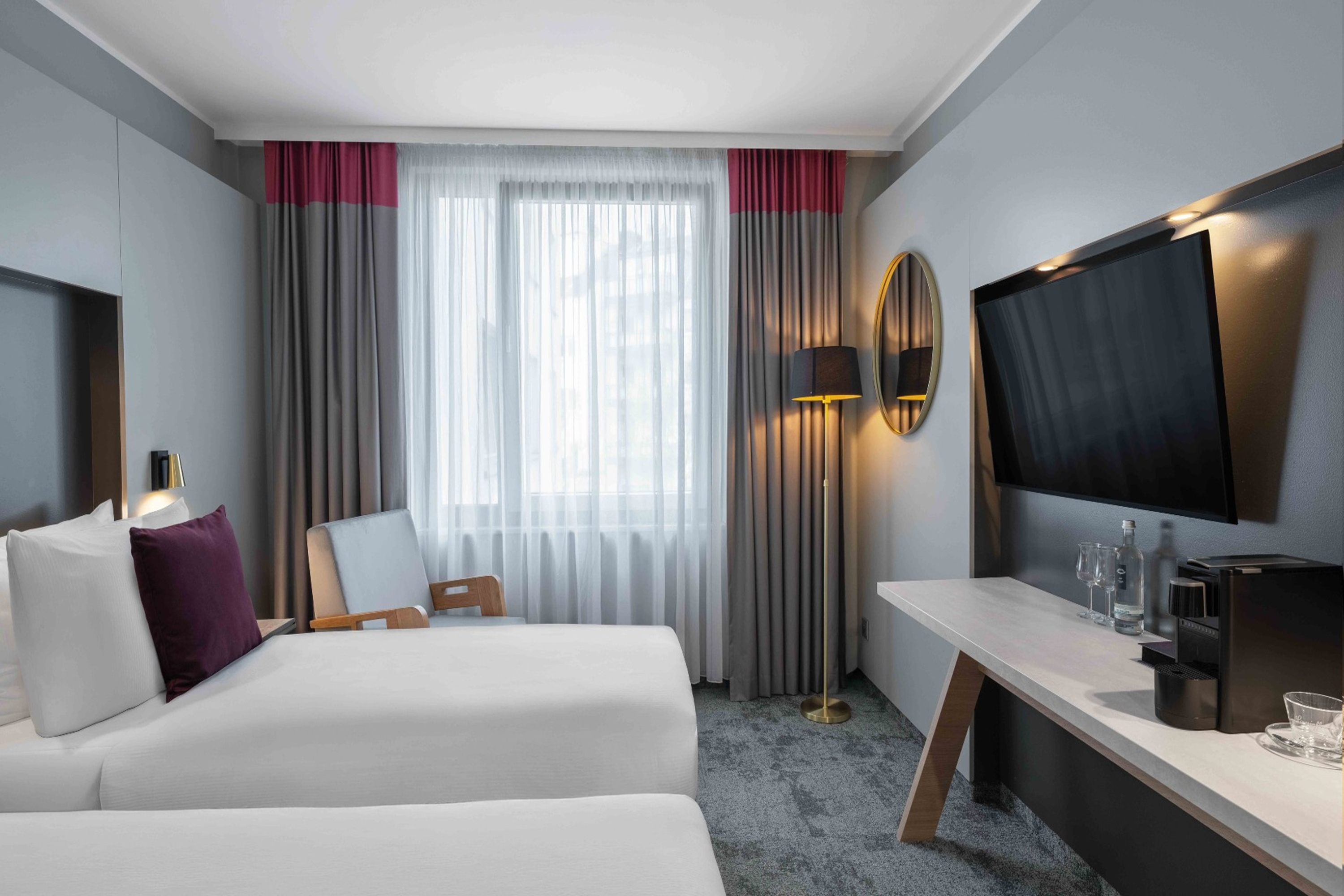 Guest room at the Ramada by Wyndham Essen in Essen, Other than US/Canada