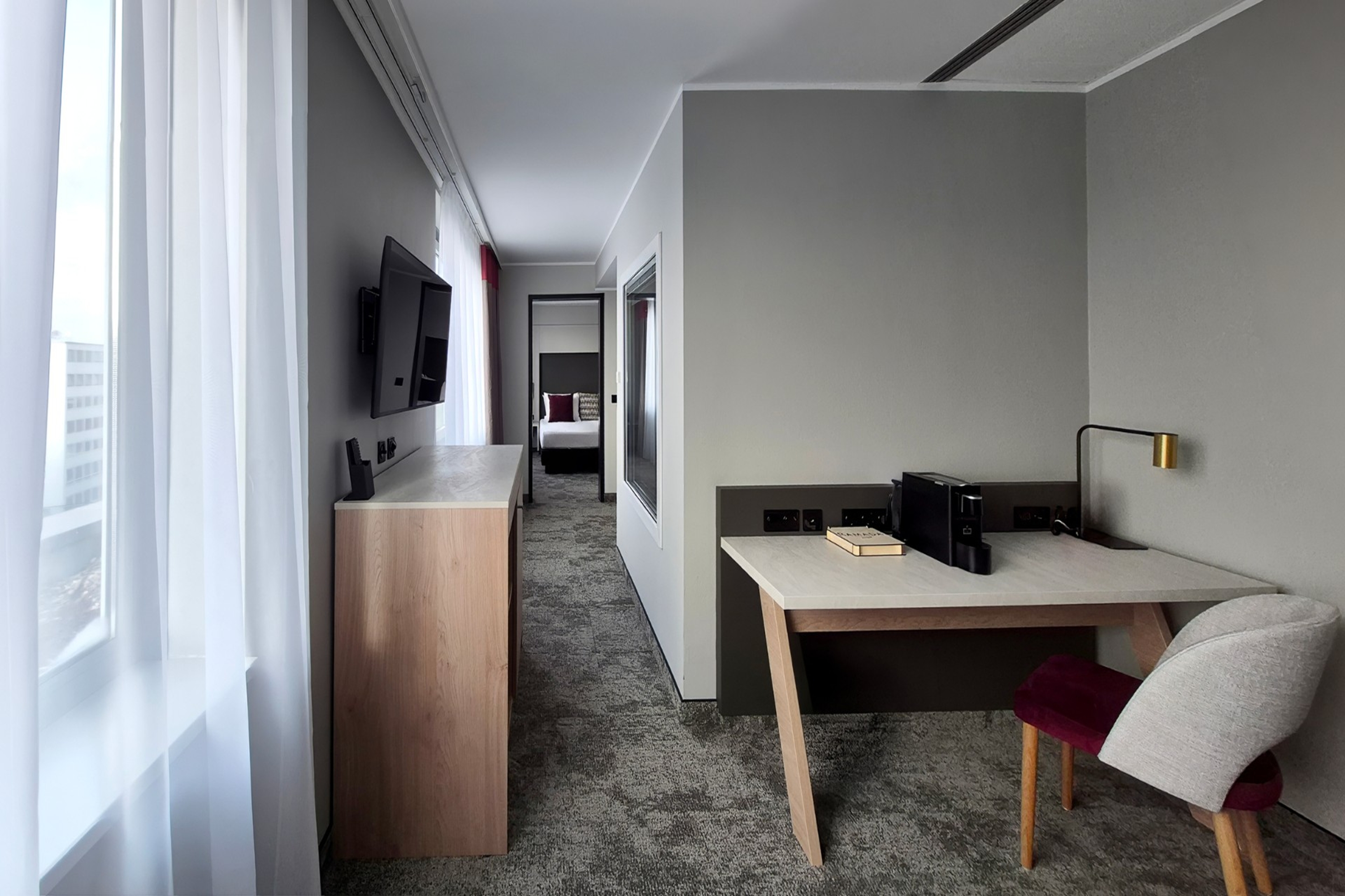 Guest room at the Ramada by Wyndham Essen in Essen, Other than US/Canada