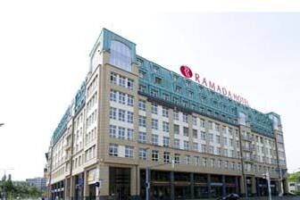 Exterior of Ramada Leipzig City Centre hotel in Leipzig, Other than US/Canada Exterior of Ramada Leipzig City Centre hotel in Leipzig, Other than US/Canada
