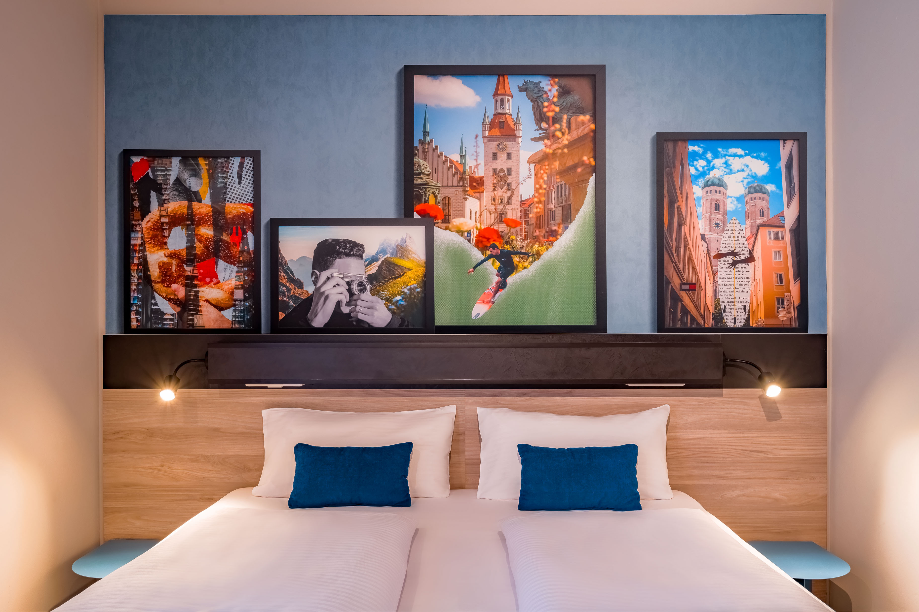 Guest room at the Ramada Encore by Wyndham Munich Messe in Munich, Other than US/Canada