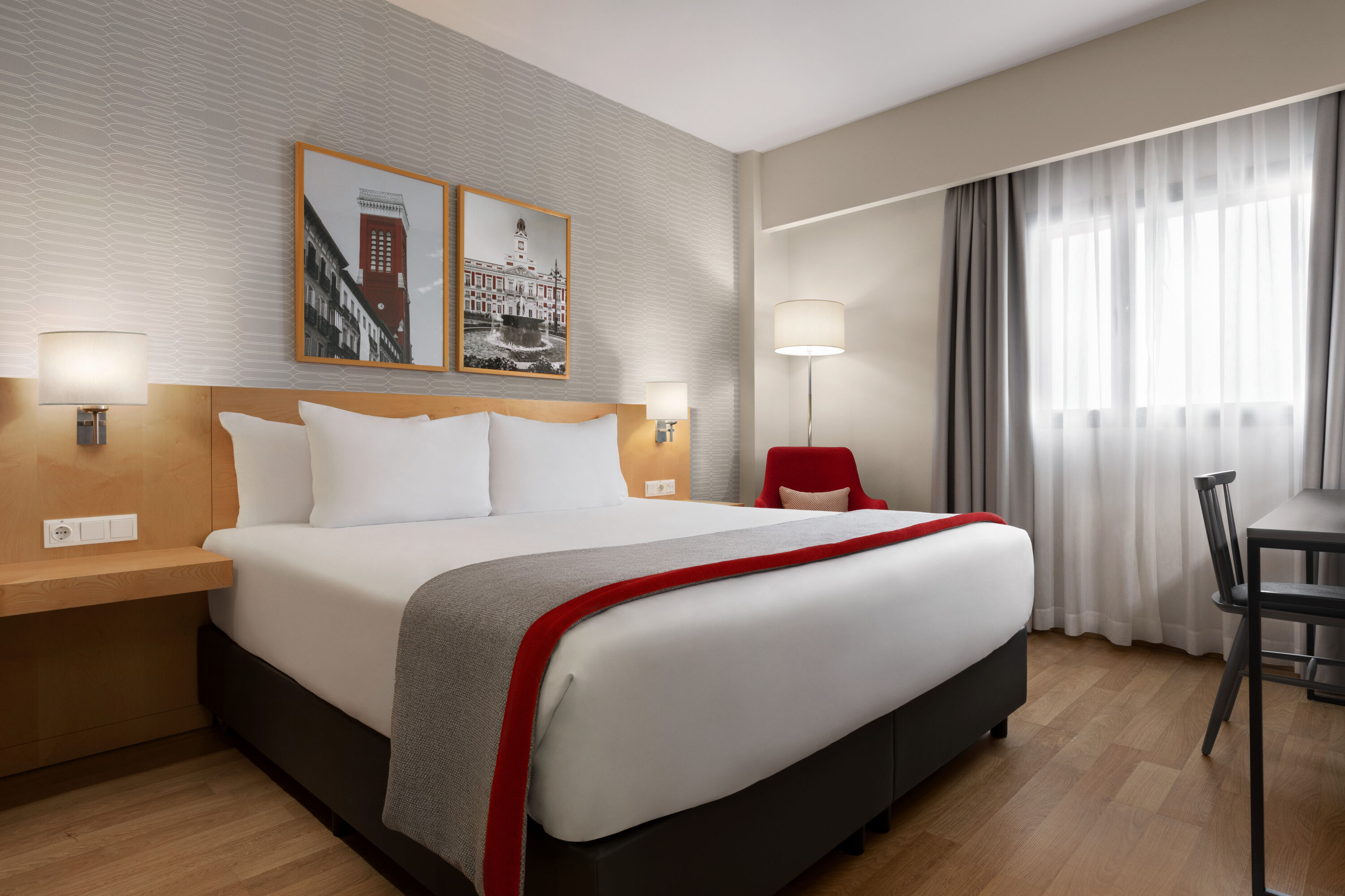 Guest room at the Ramada by Wyndham Madrid Getafe in Getafe, Other than US/Canada
