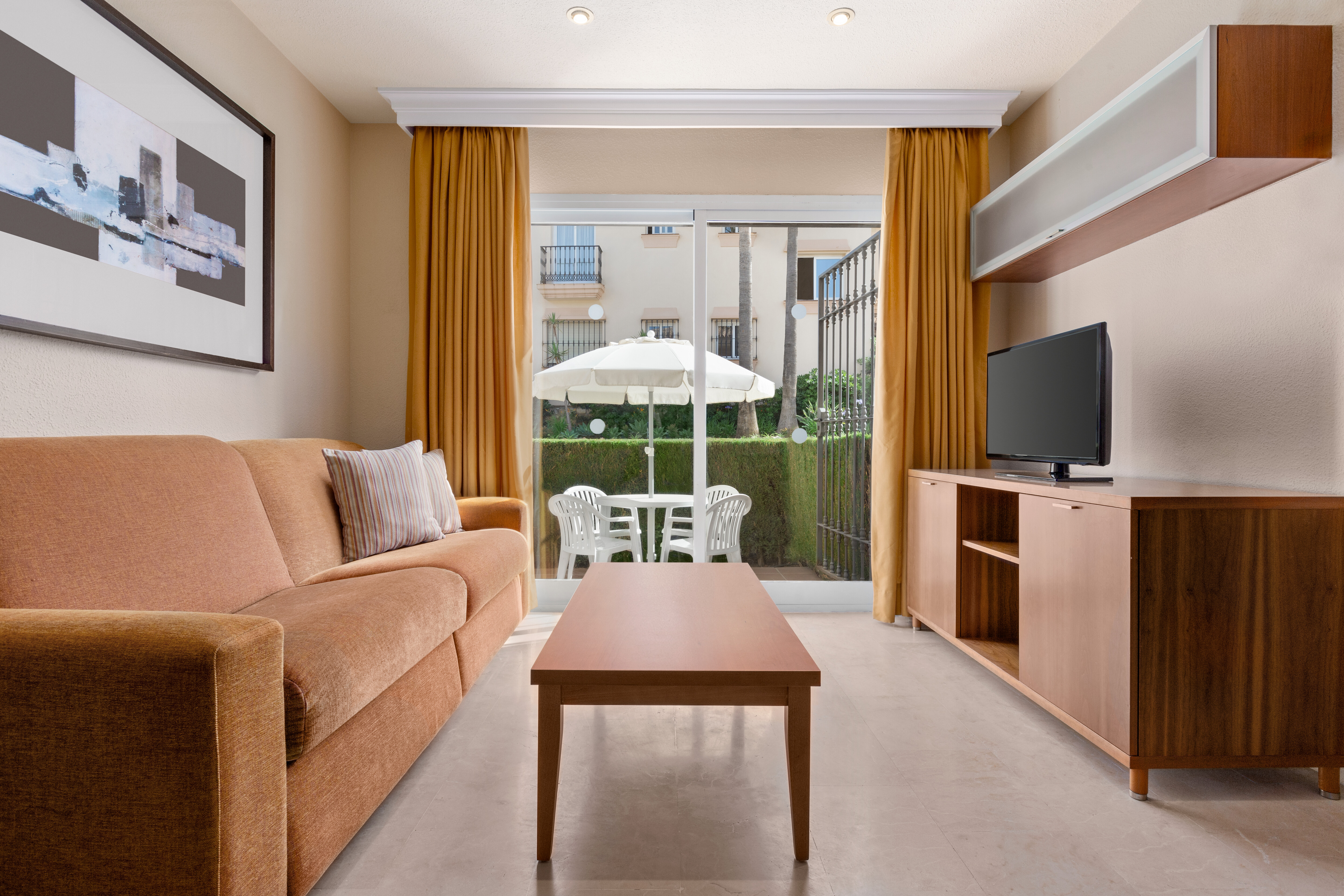 Guest room at the Ramada Hotel & Suites by Wyndham Costa del Sol Fuengirola in Mijas Costa, Other than US/Canada