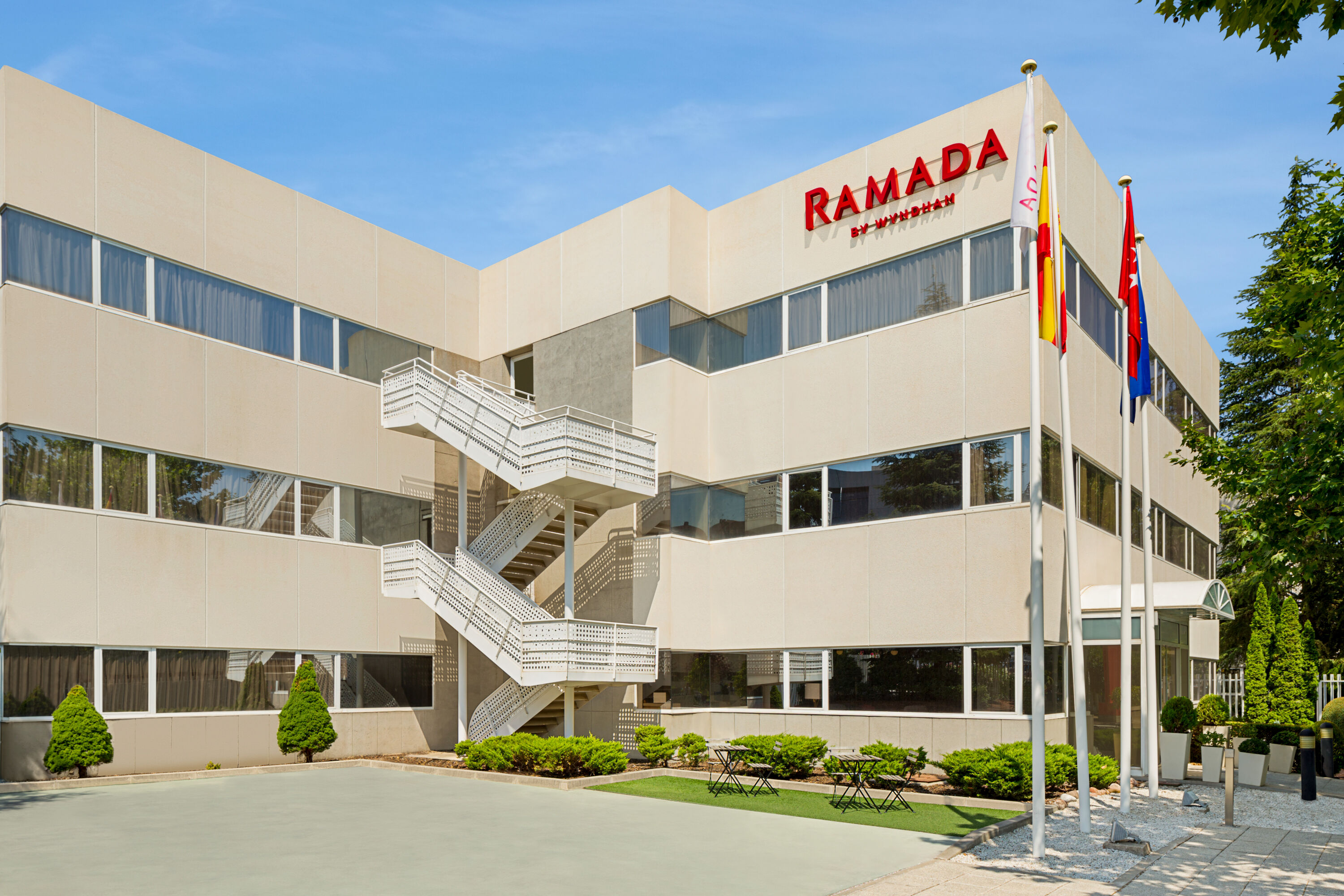 Exterior of Ramada by Wyndham Madrid Tres Cantos hotel in Tres Cantos, Other than US/Canada