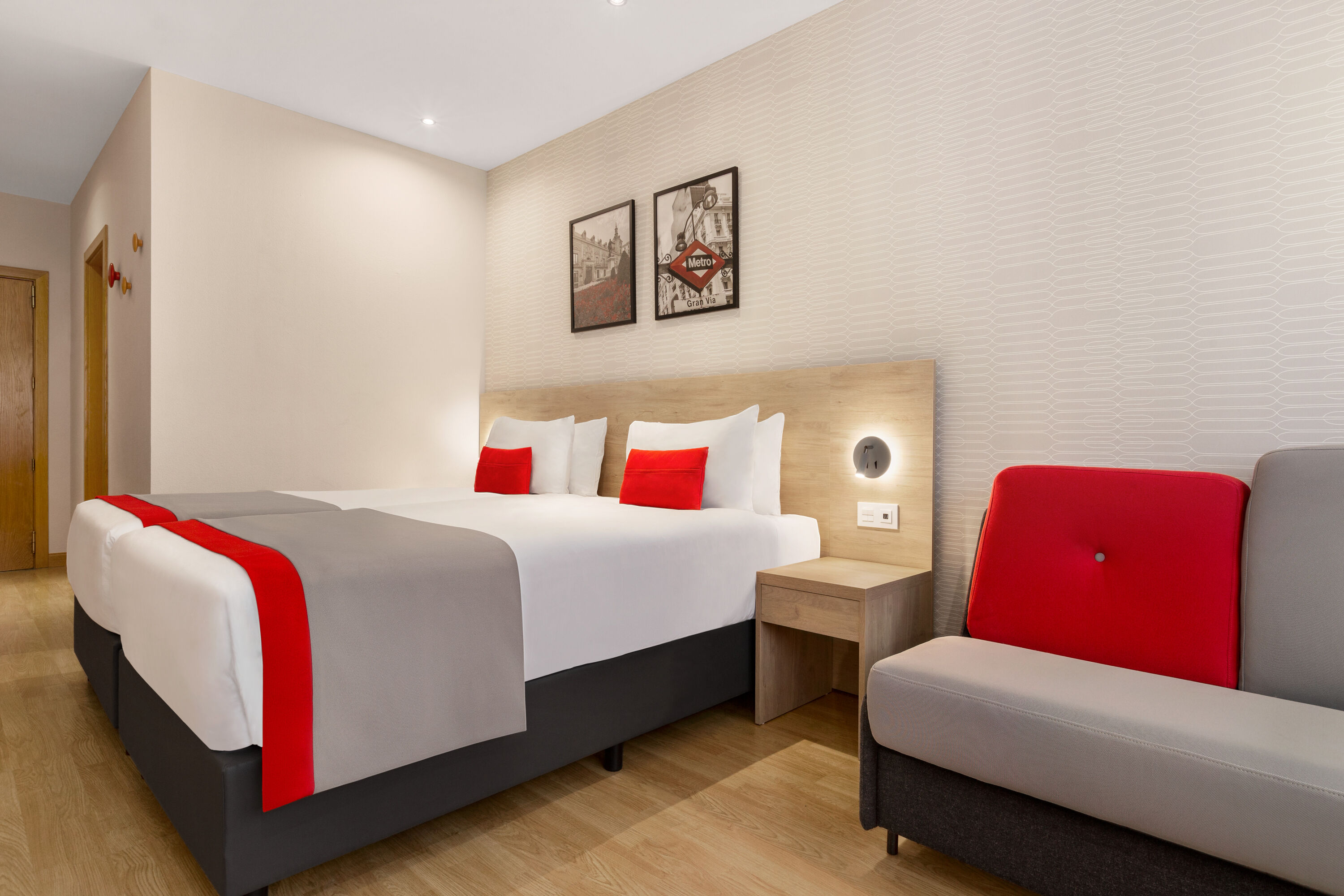Guest room at the Ramada by Wyndham Madrid Tres Cantos in Tres Cantos, Other than US/Canada