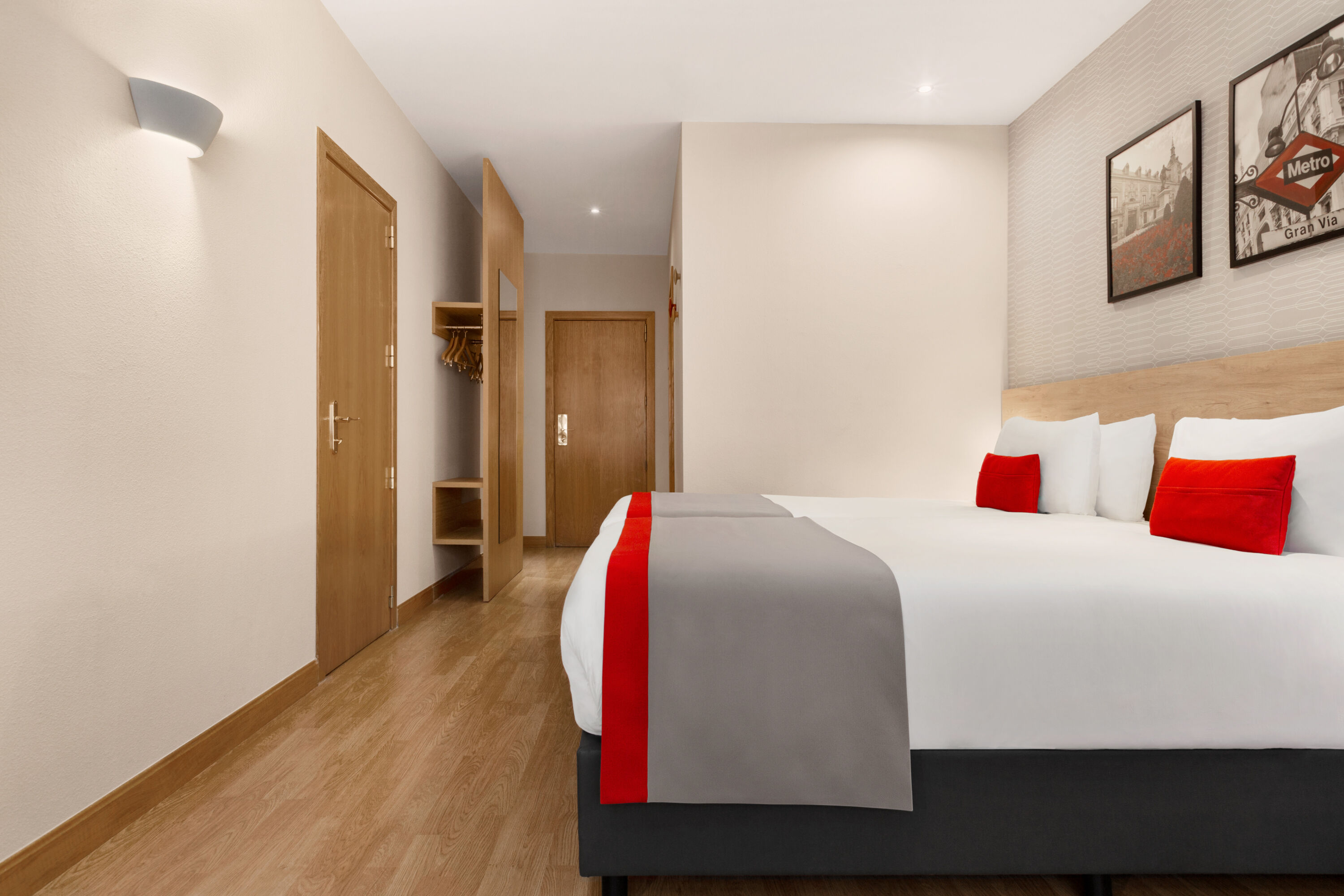 Guest room at the Ramada by Wyndham Madrid Tres Cantos in Tres Cantos, Other than US/Canada