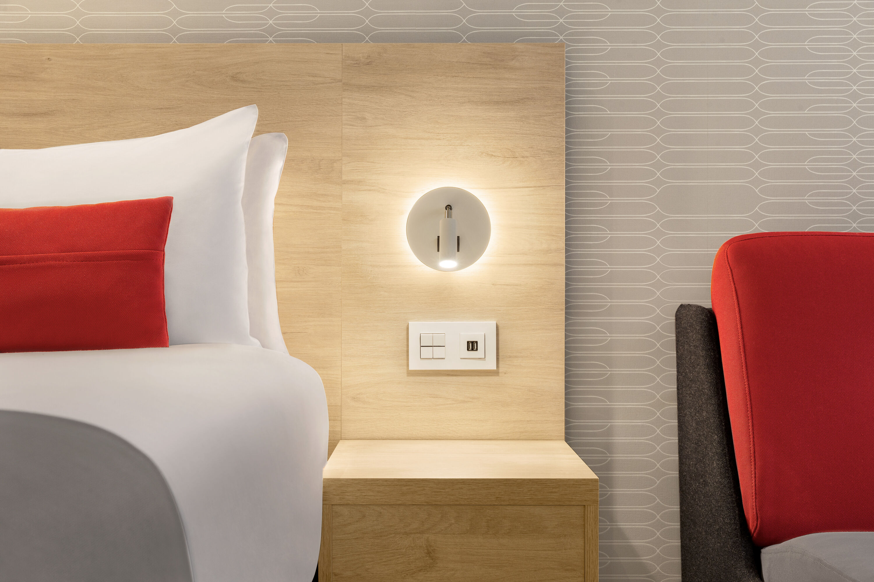 Guest room at the Ramada by Wyndham Madrid Tres Cantos in Tres Cantos, Other than US/Canada