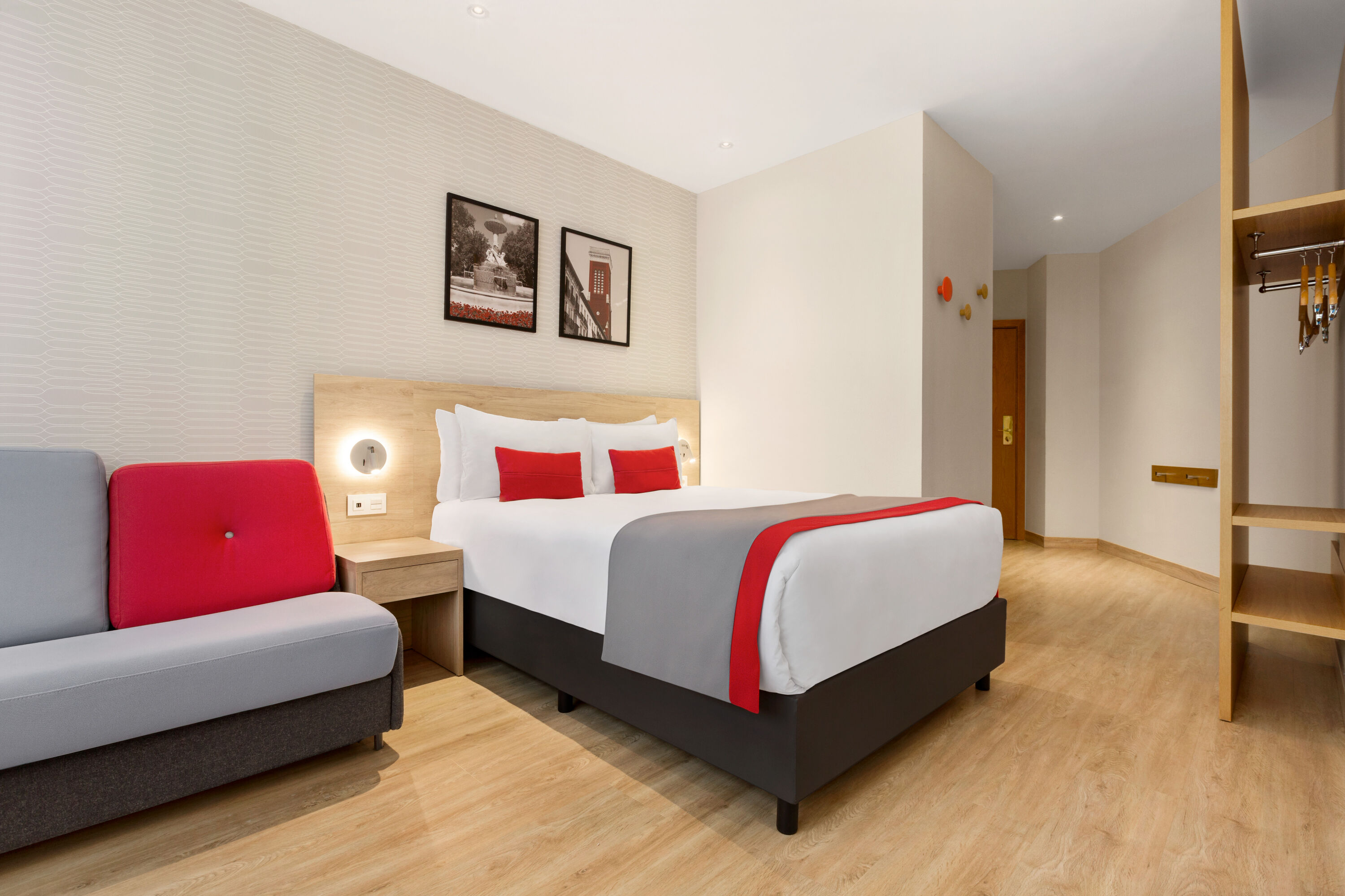 Guest room at the Ramada by Wyndham Madrid Tres Cantos in Tres Cantos, Other than US/Canada