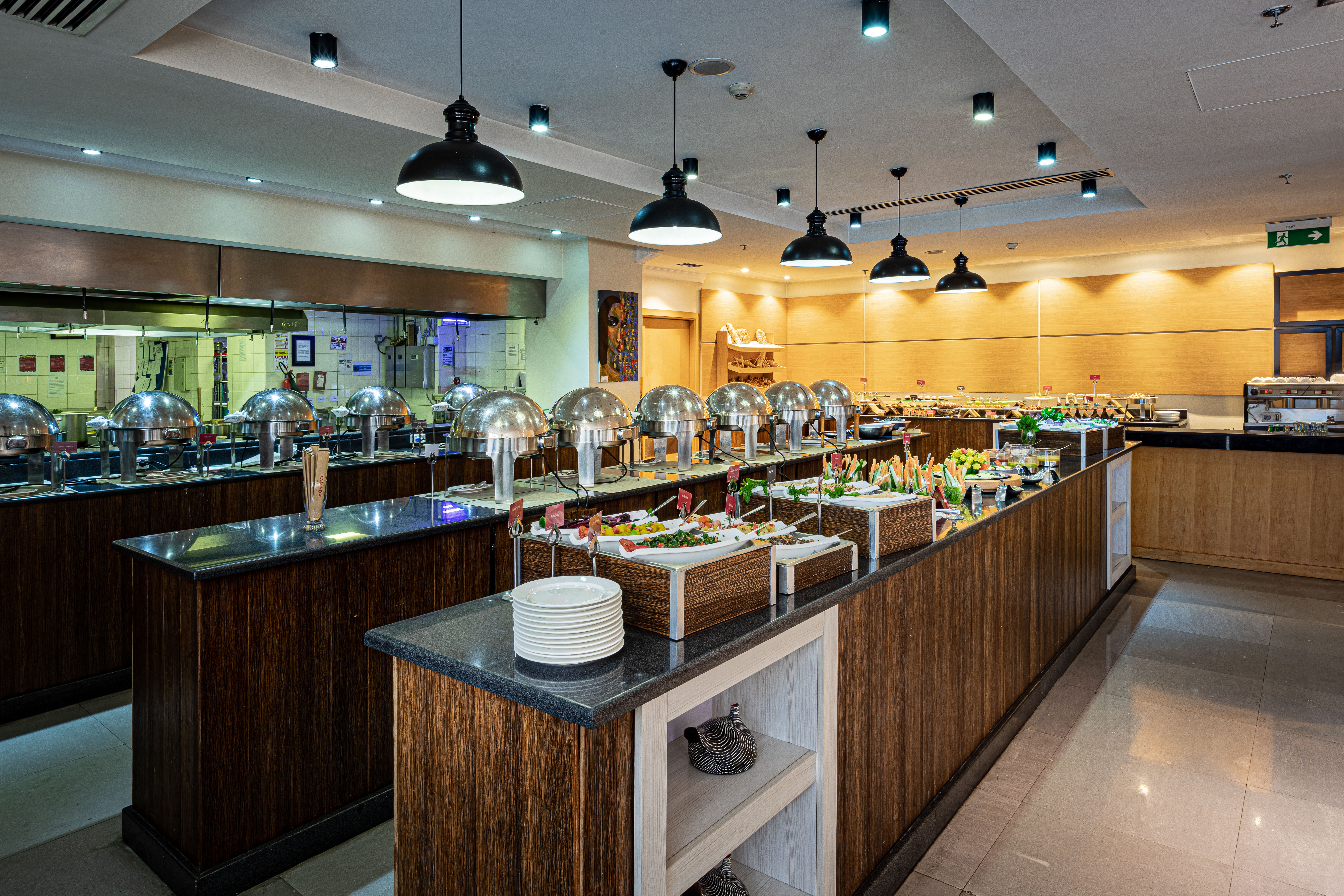 Ramada by Wyndham Addis Ababa restaurant buffet in Addis Ababa, Other than US/Canada