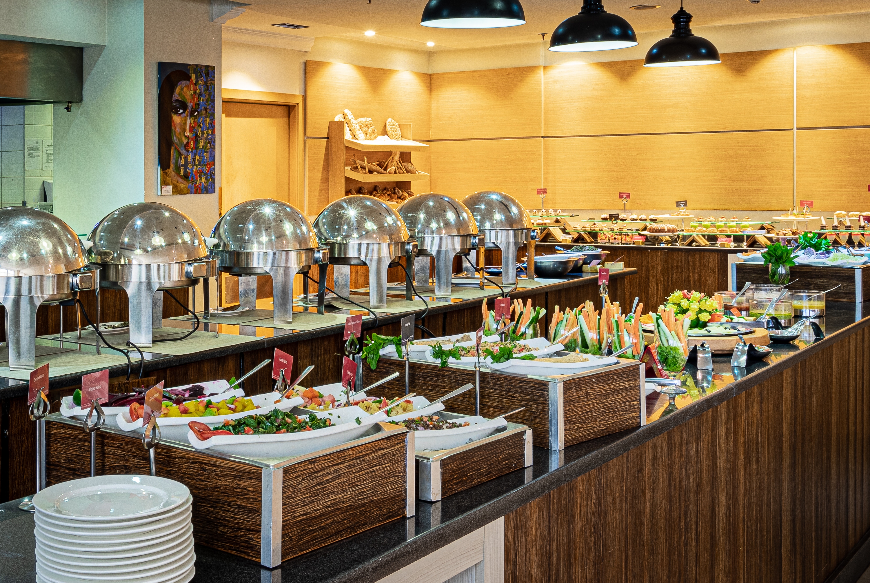 Ramada by Wyndham Addis Ababa restaurant buffet in Addis Ababa, Other than US/Canada