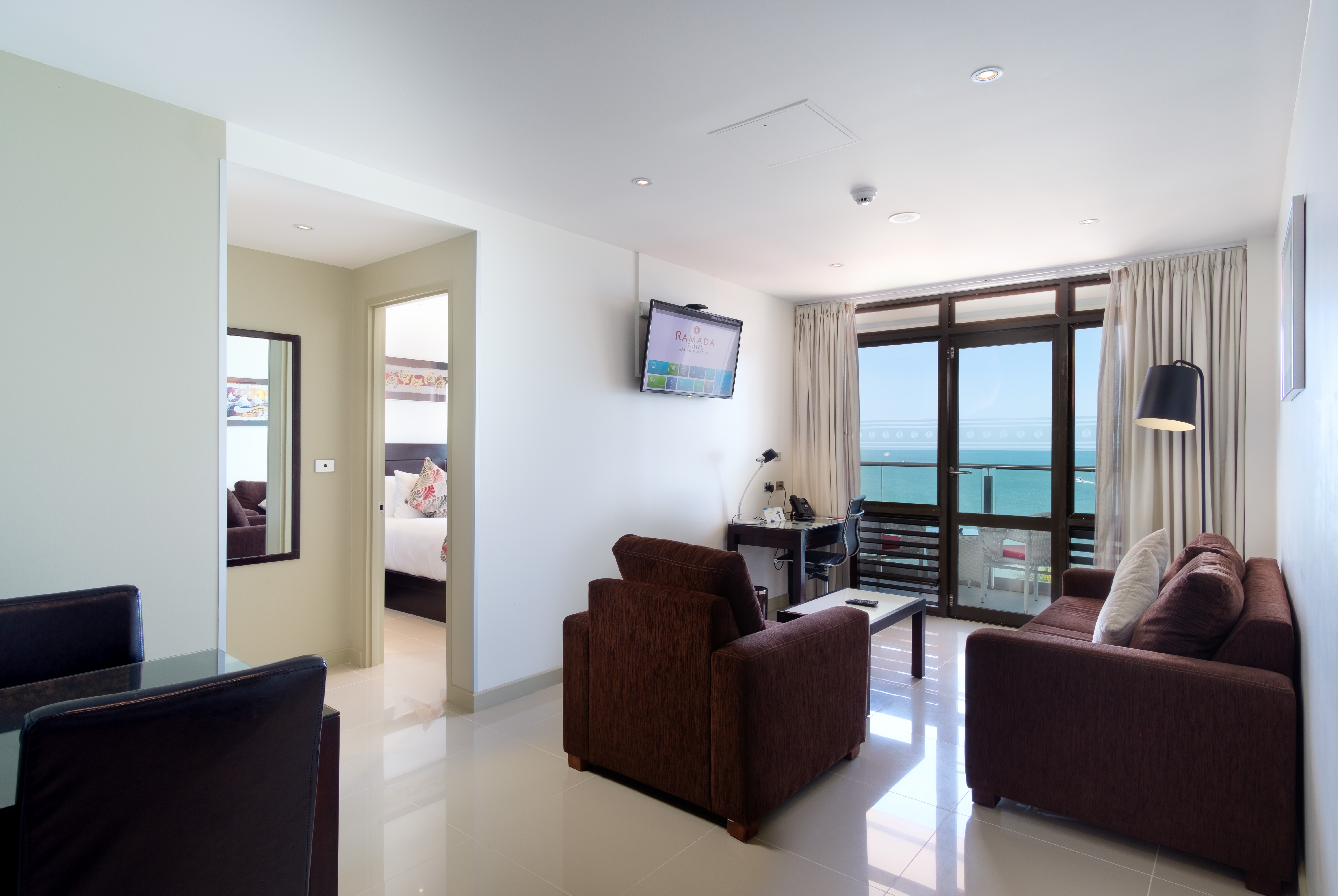 Guest room at the Ramada Suites by Wyndham Wailoaloa Beach Fiji in Nadi, Other than US/Canada