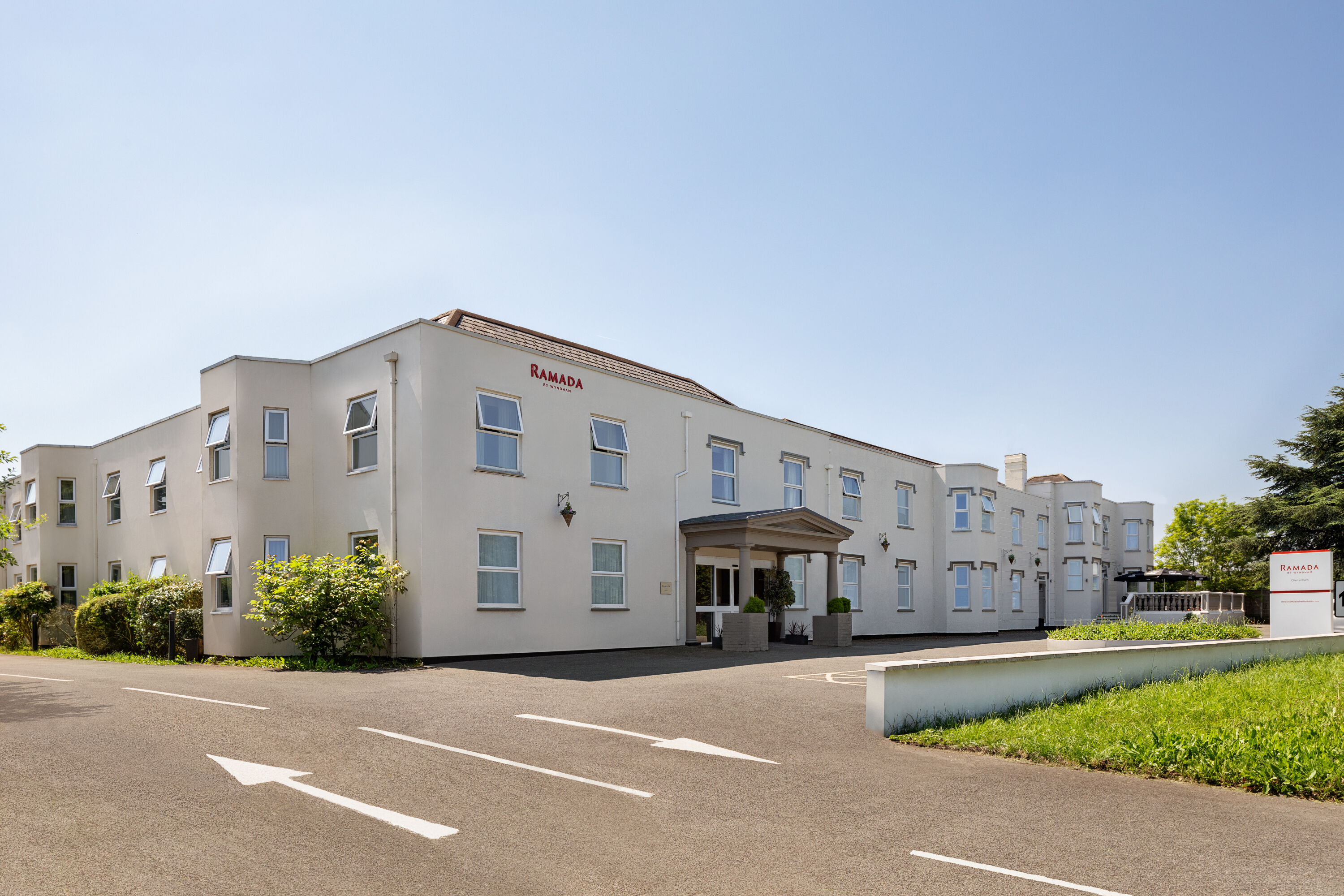 Exterior of Ramada by Wyndham Cheltenham hotel in Cheltenham, Other than US/Canada