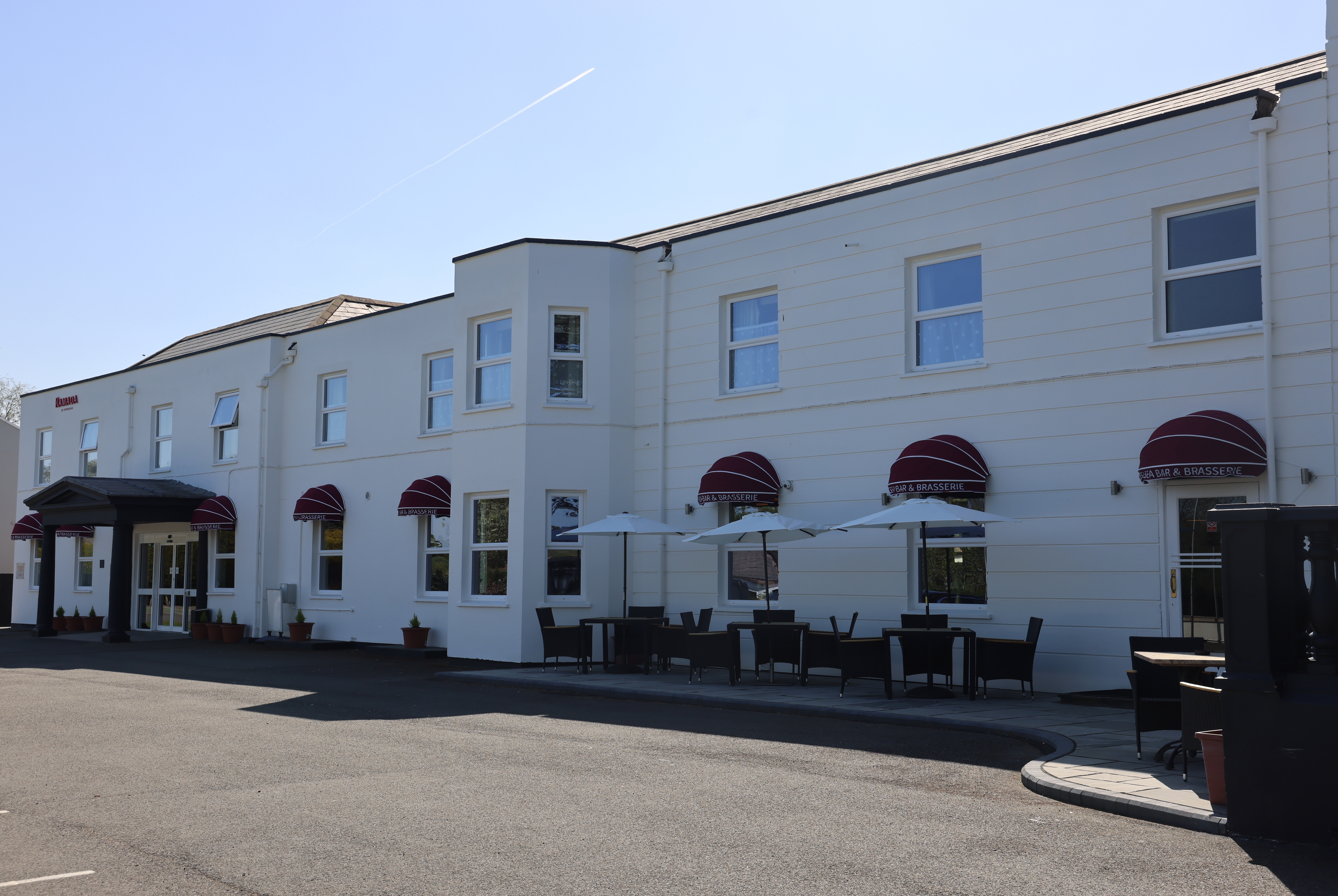 Exterior of Ramada by Wyndham Cheltenham hotel in Cheltenham, Other than US/Canada