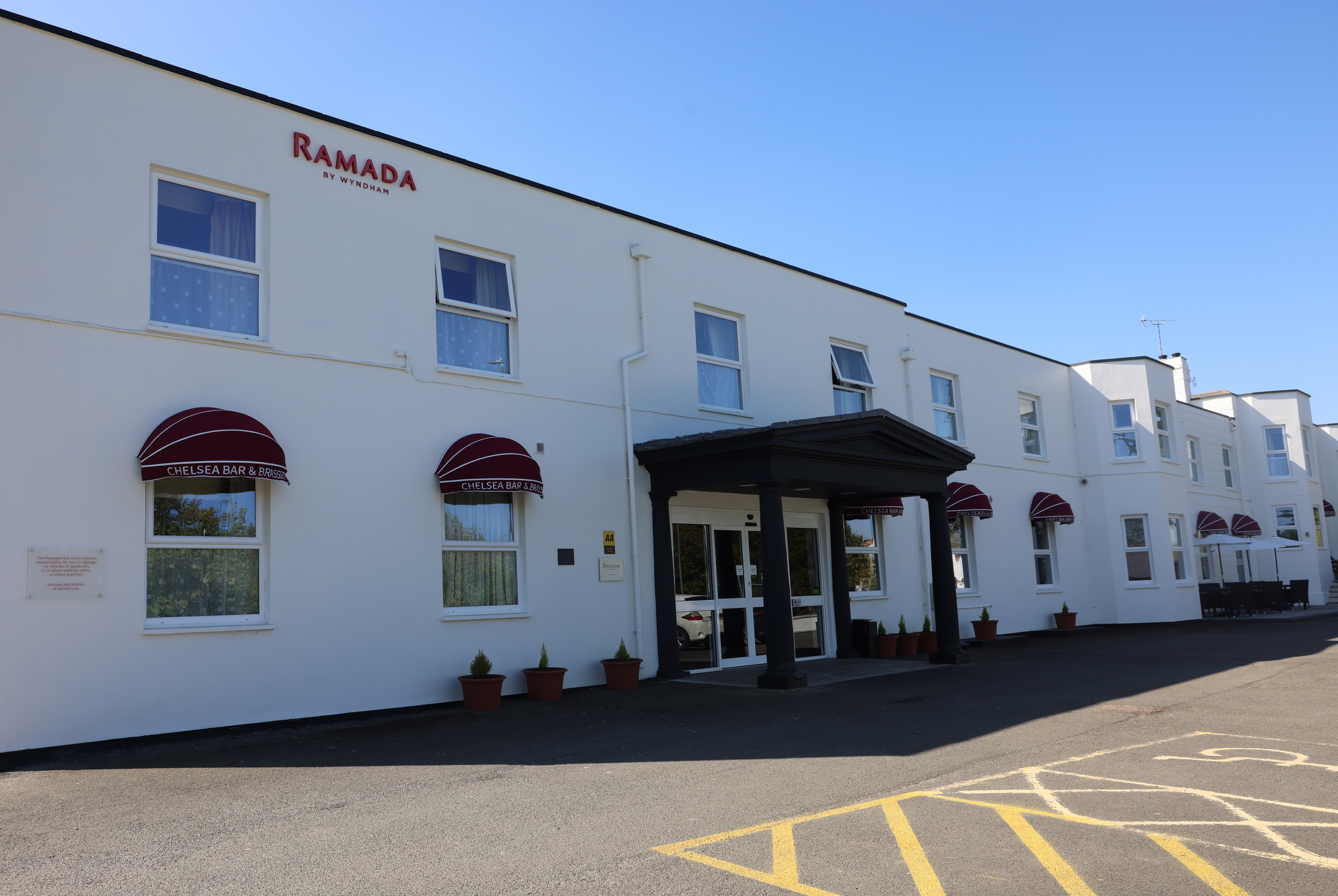 Exterior of Ramada by Wyndham Cheltenham hotel in Cheltenham, Other than US/Canada