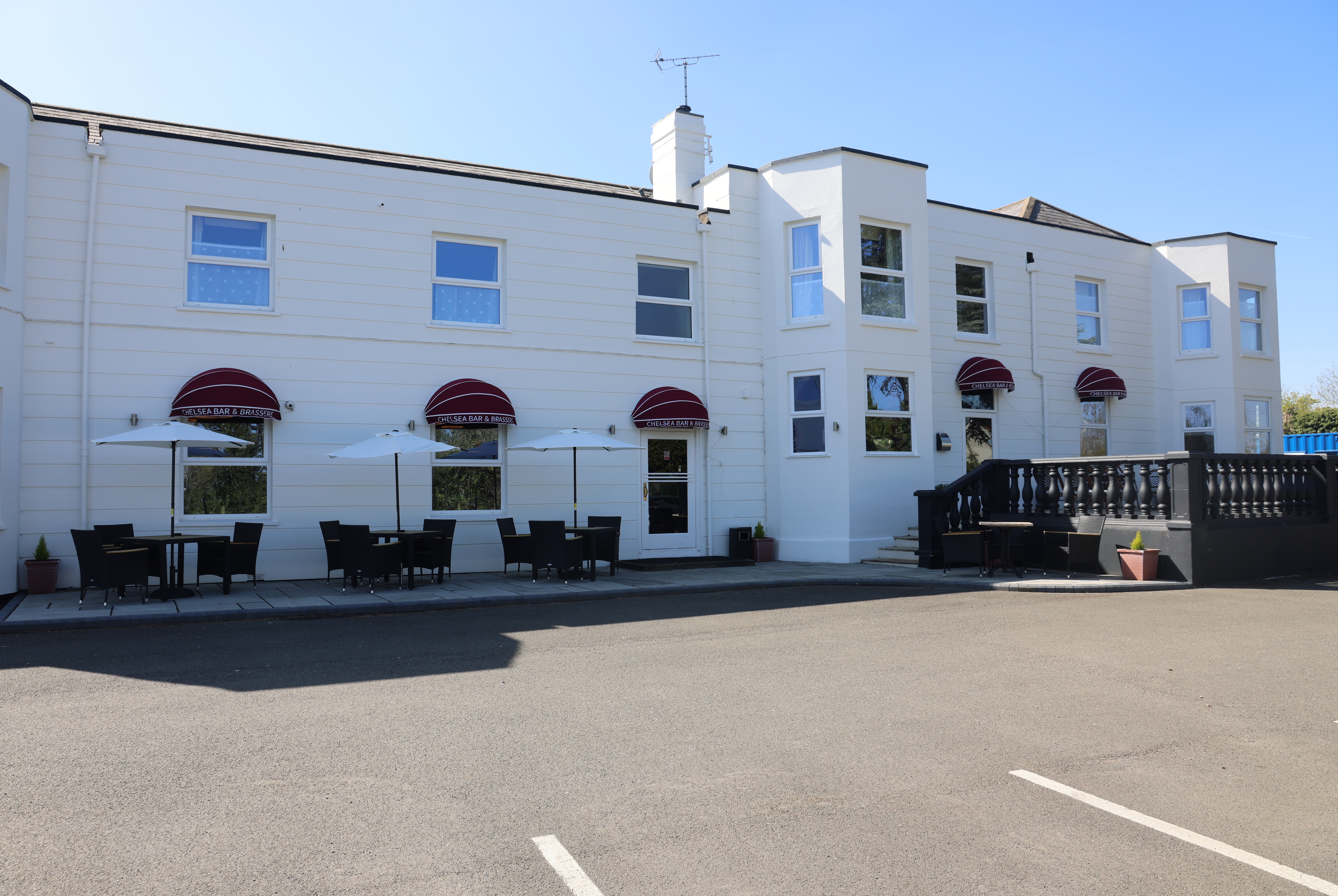 Exterior of Ramada by Wyndham Cheltenham hotel in Cheltenham, Other than US/Canada