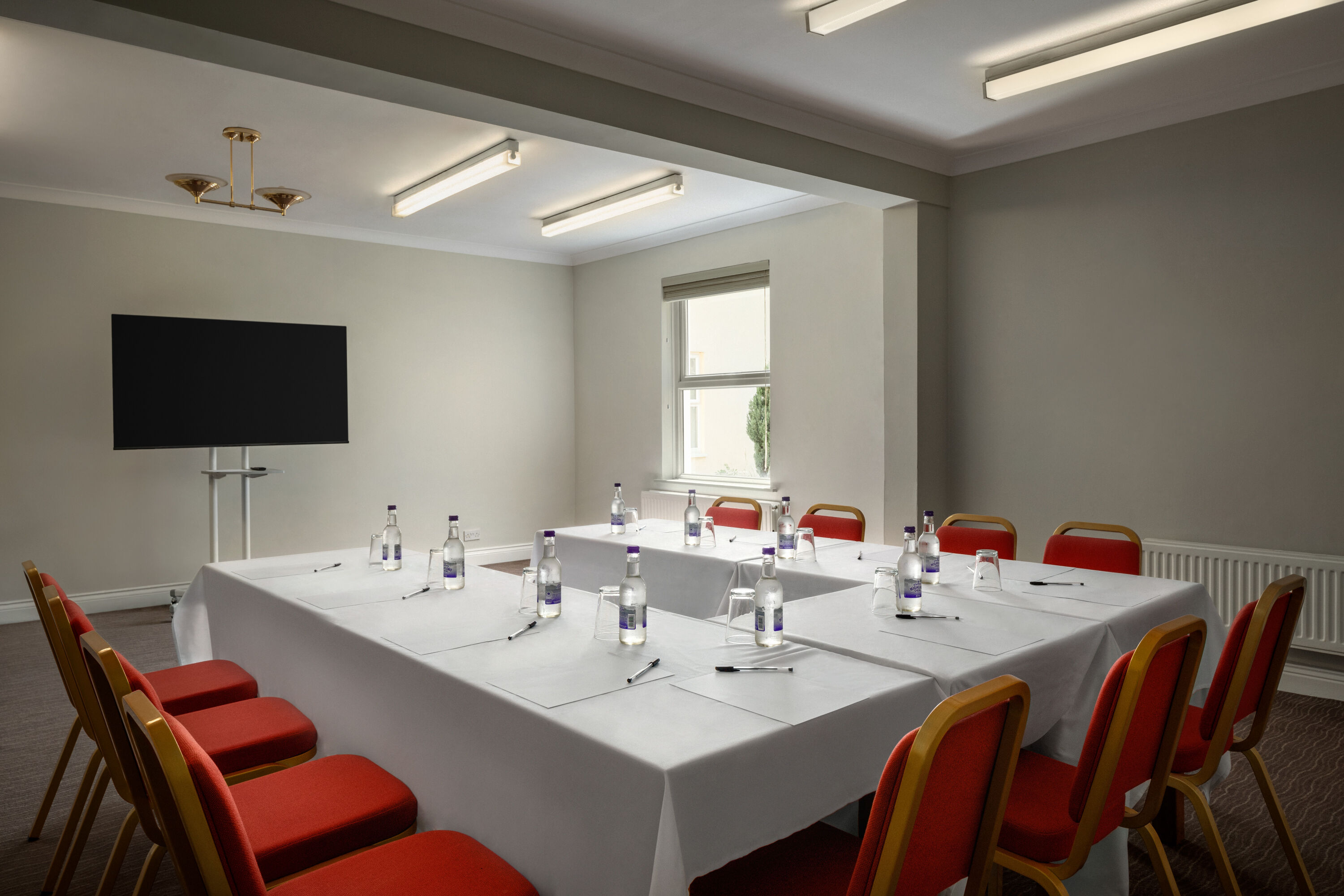 U-shape meeting room at Ramada by Wyndham Cheltenham in Cheltenham, Other than US/Canada
