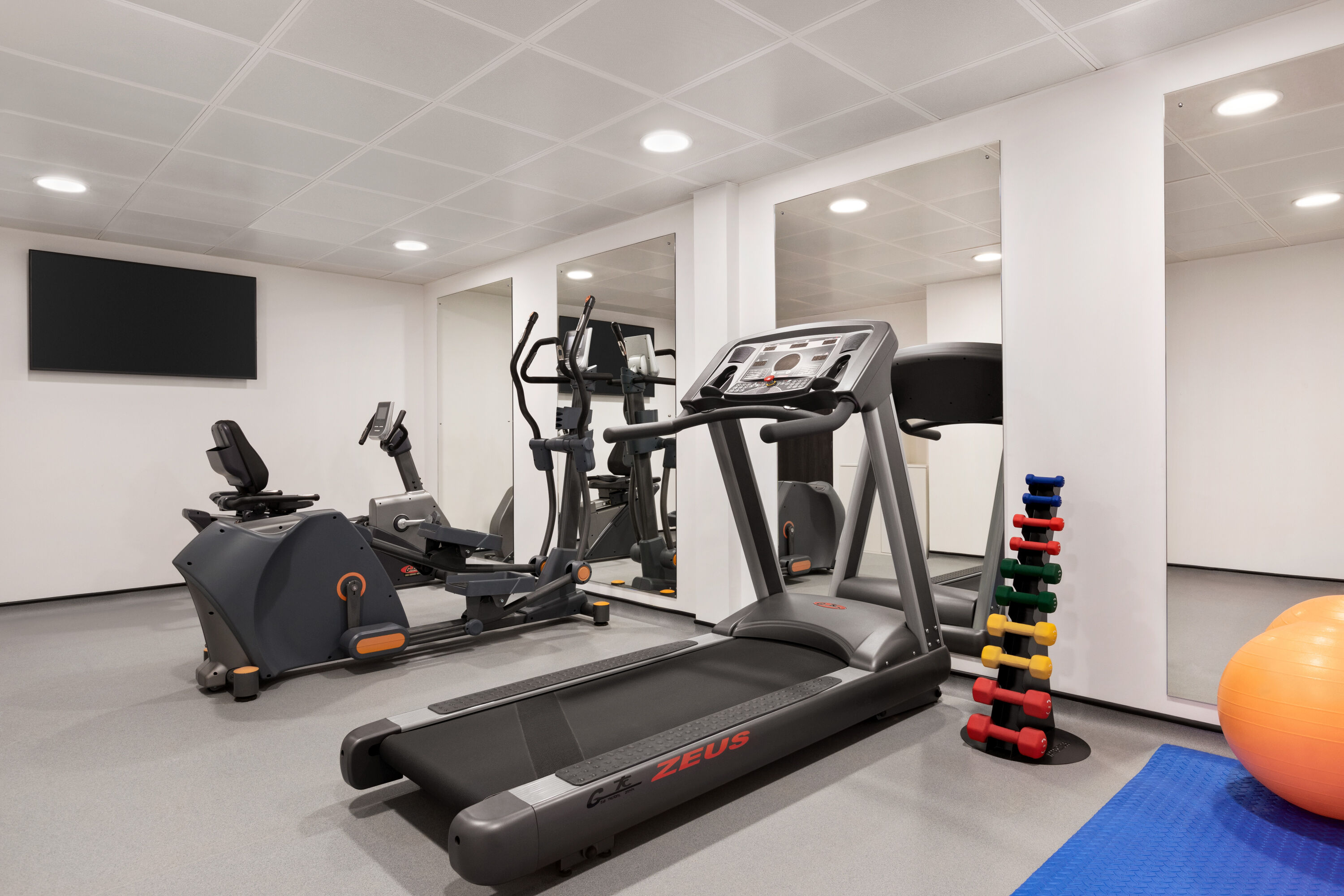 Fitness room at Ramada by Wyndham Cobham in Cobham, Other than US/Canada