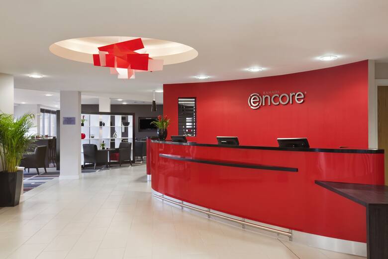 Ramada Encore Newcastle-Gateshead hotel lobby in Gateshead, Other than US/Canada