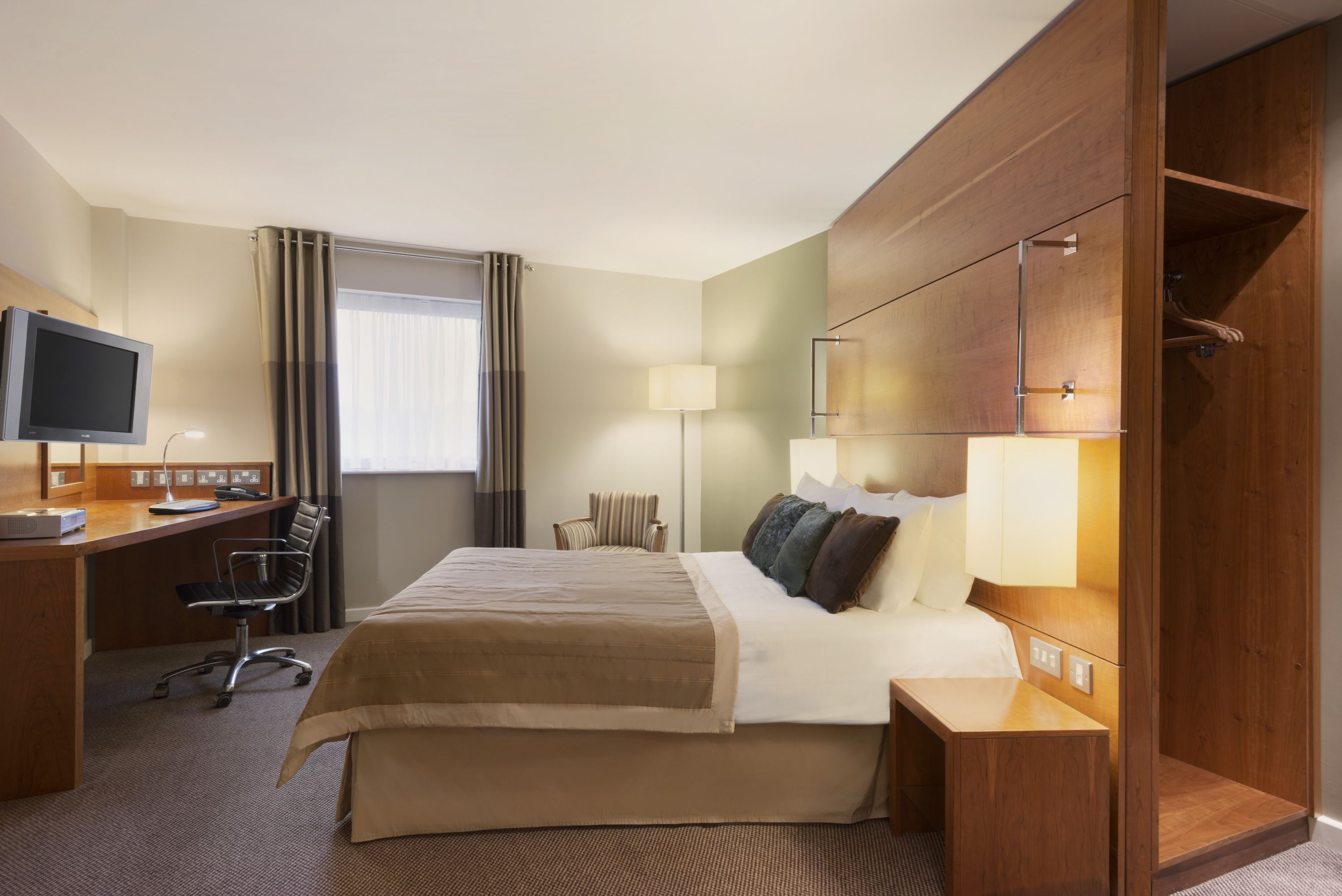 Guest room at the Ramada Plaza by Wyndham Wrexham in Wrexham, Other than US/Canada