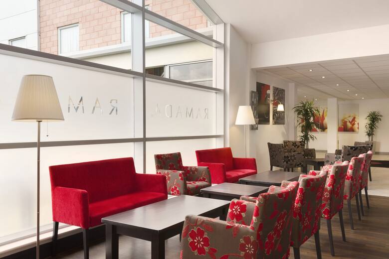 Ramada Wakefield hotel lobby in Yorkshire, Other than US/Canada