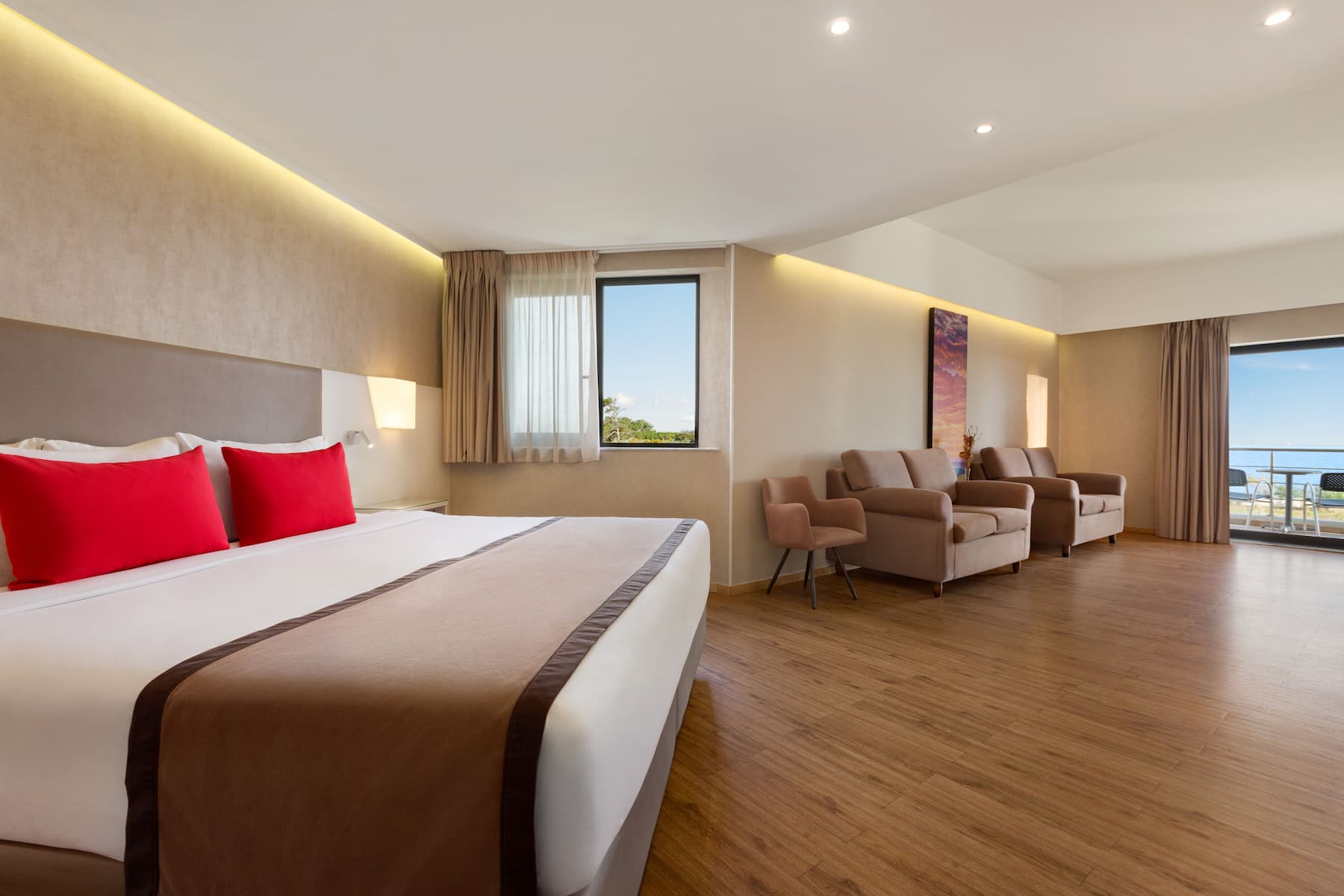 Guest room at the Ramada Plaza by Wyndham Thraki in Alexandroupolis, Other than US/Canada