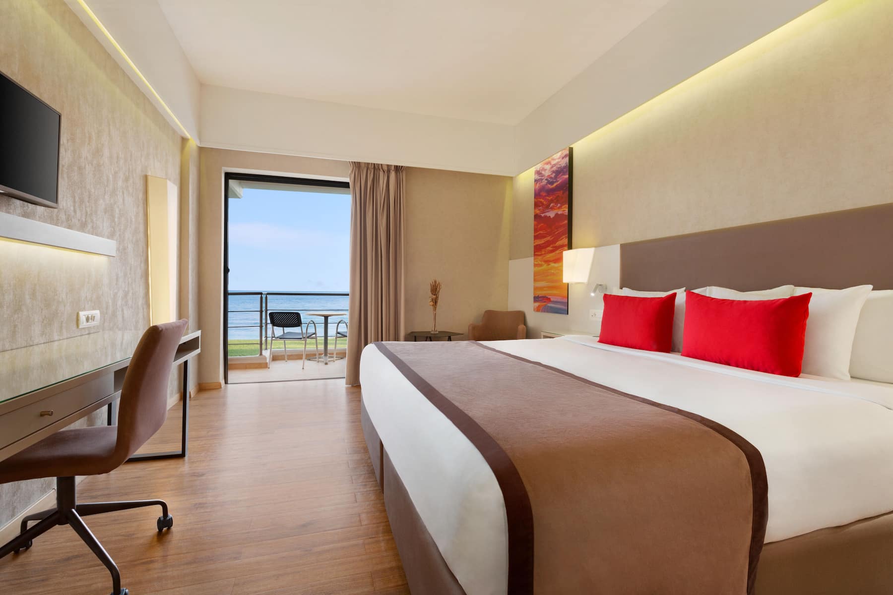Guest room at the Ramada Plaza by Wyndham Thraki in Alexandroupolis, Other than US/Canada