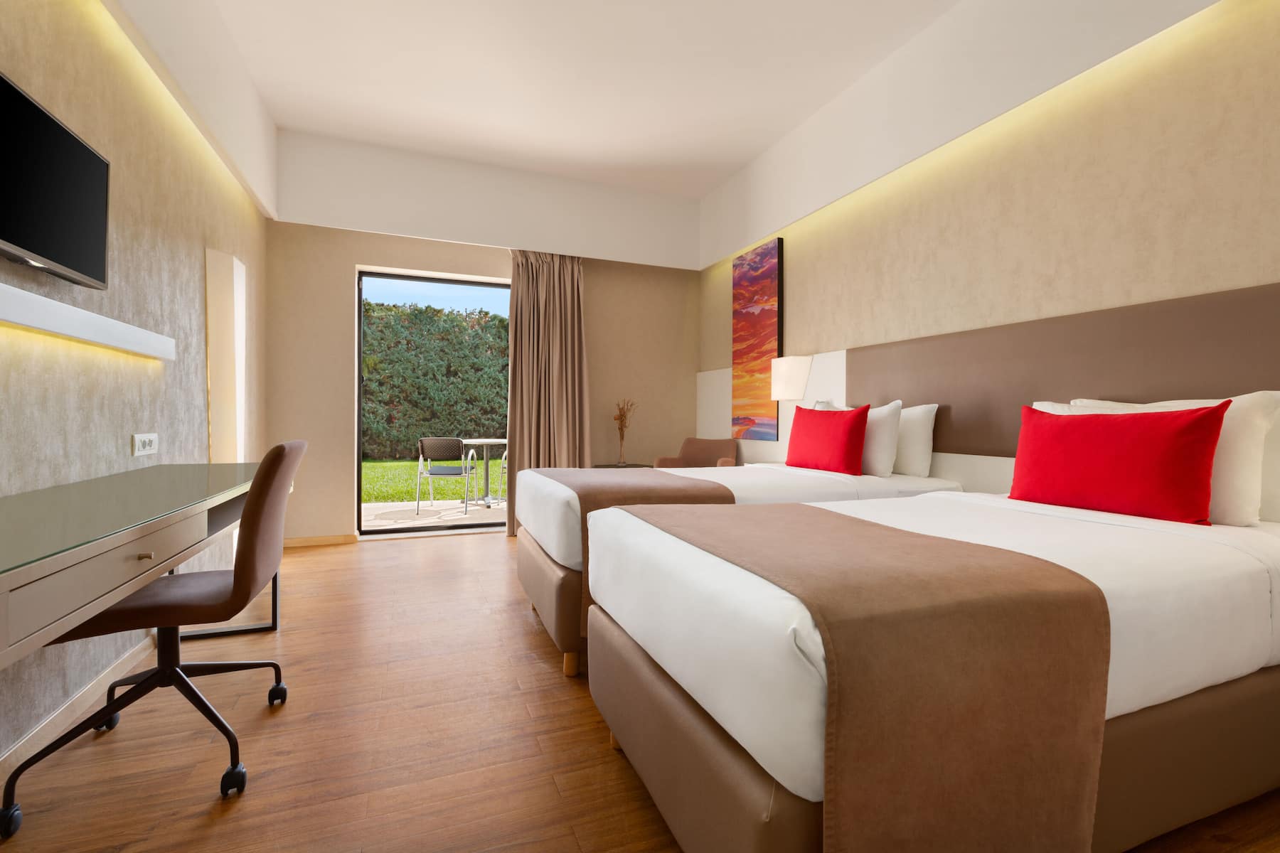 Guest room at the Ramada Plaza by Wyndham Thraki in Alexandroupolis, Other than US/Canada