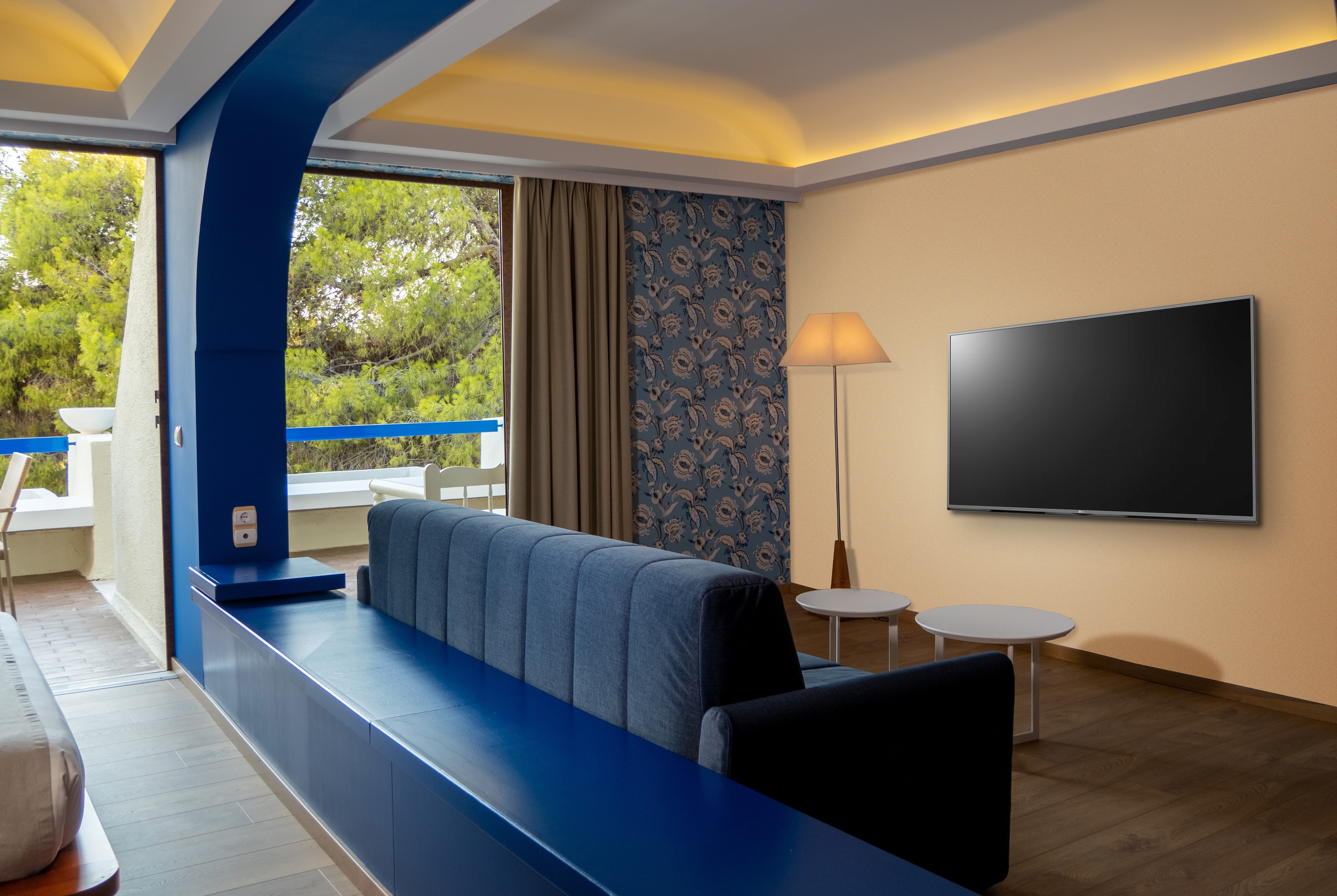 Guest room at the Ramada by Wyndham Loutraki Poseidon Resort in Loutraki, Other than US/Canada