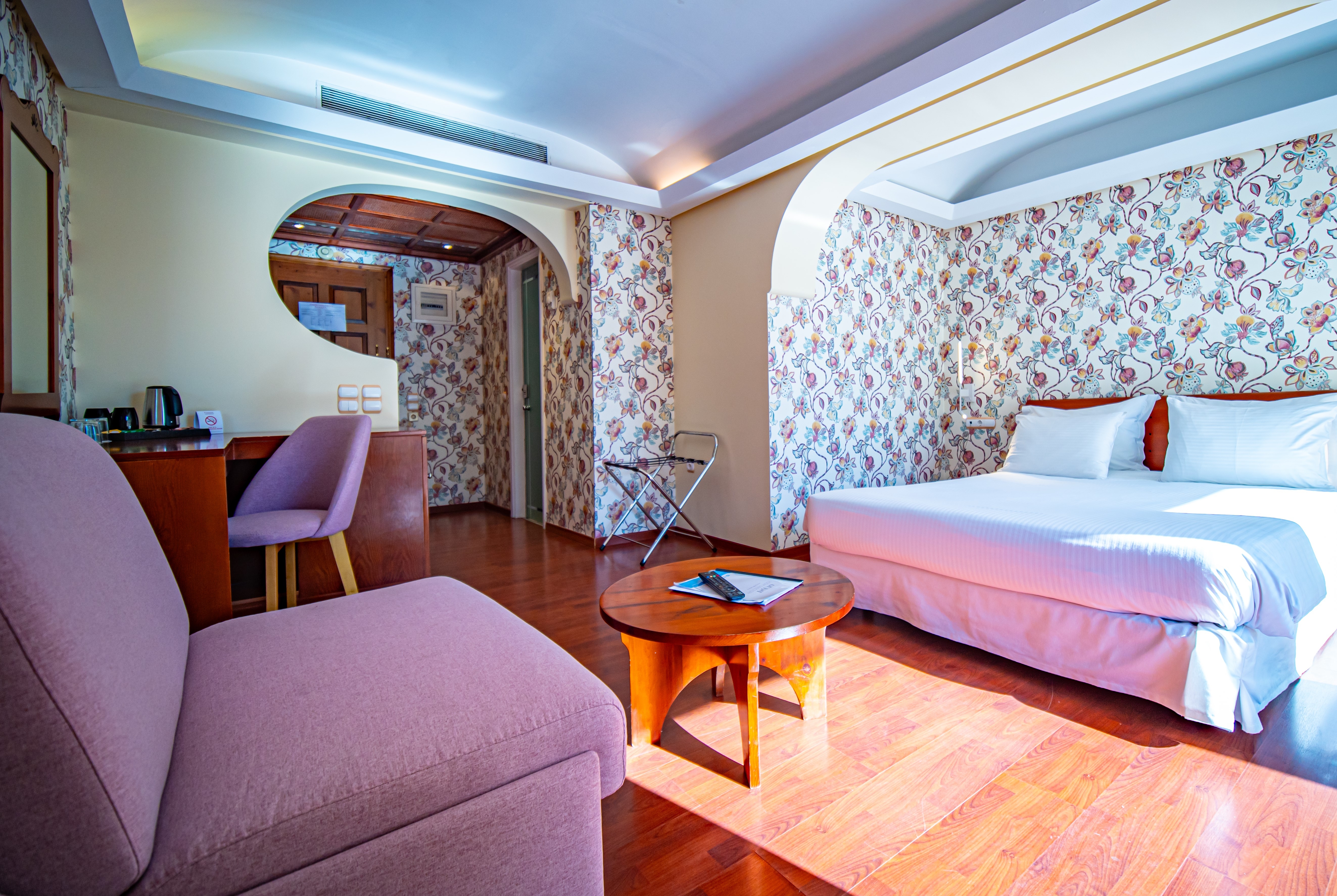 Guest room at the Ramada by Wyndham Loutraki Poseidon Resort in Loutraki, Other than US/Canada