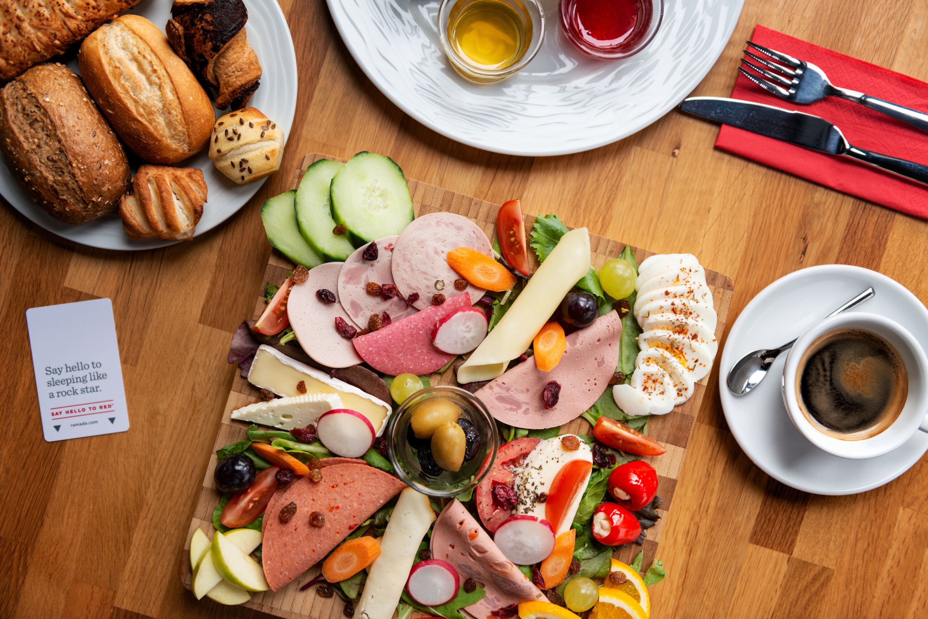 Free breakfast at Ramada by Wyndham Budapest City Center in Budapest, Other than US/Canada